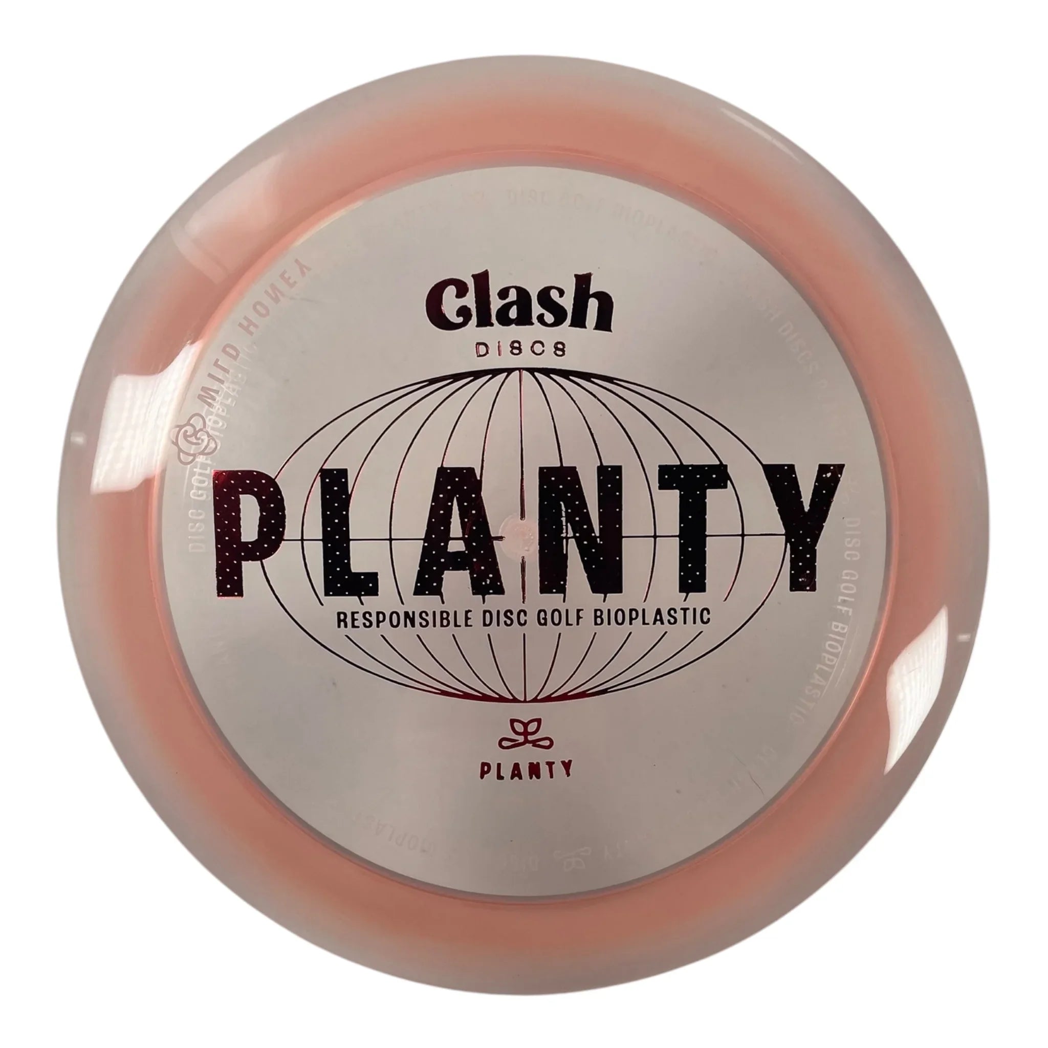 Clash Discs Wild Honey | Planty | Pink/Red 174g Disc Golf