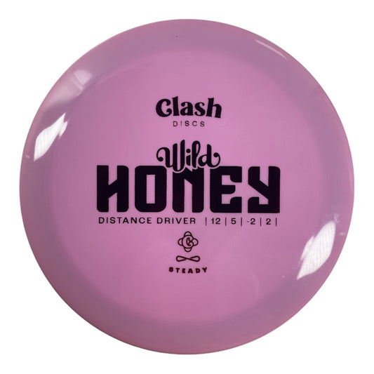 Clash Discs Wild Honey | Steady | Pink/Red 172g Disc Golf