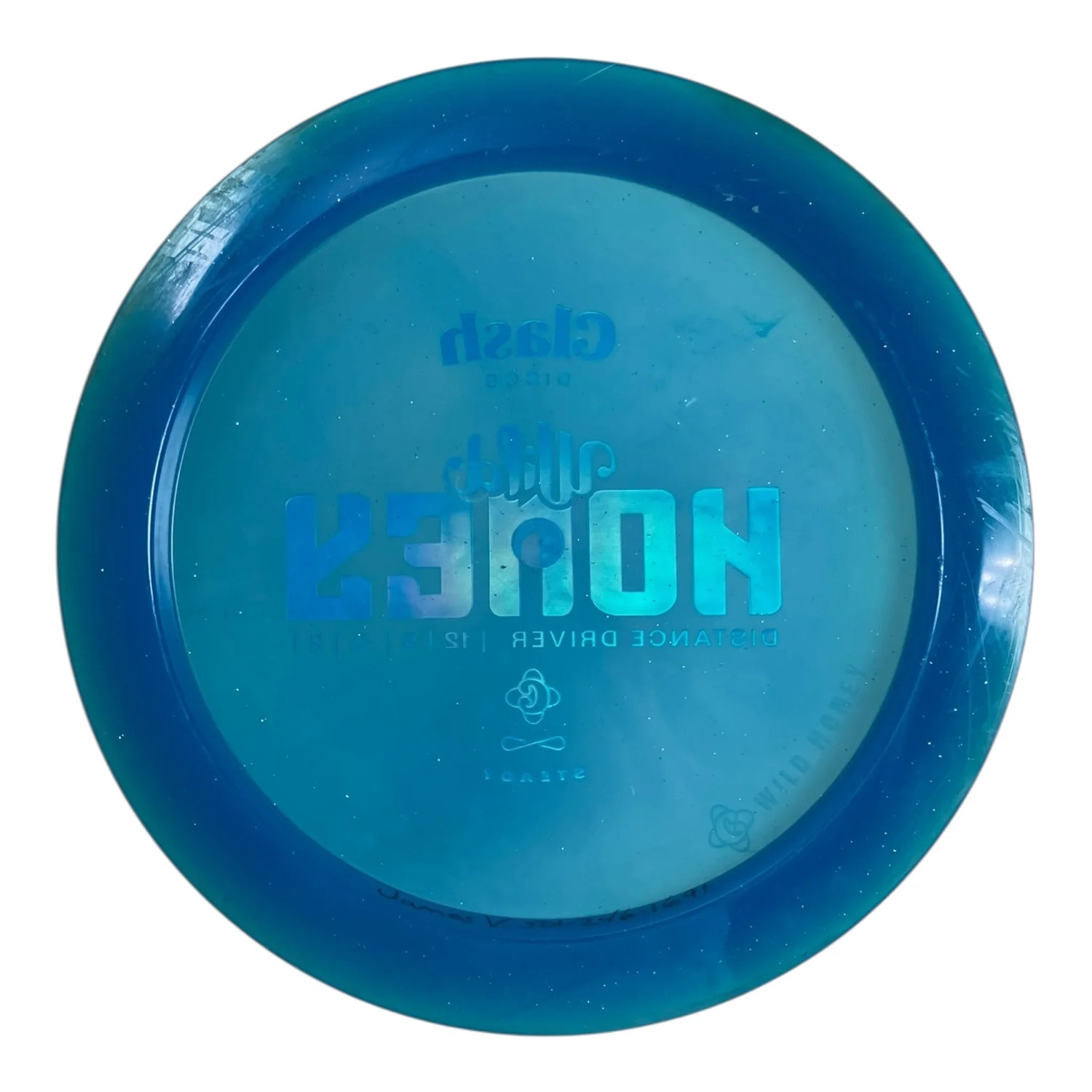 Clash Discs Wild Honey - Used Good | Steady | Blue/Blue 175g Disc Golf