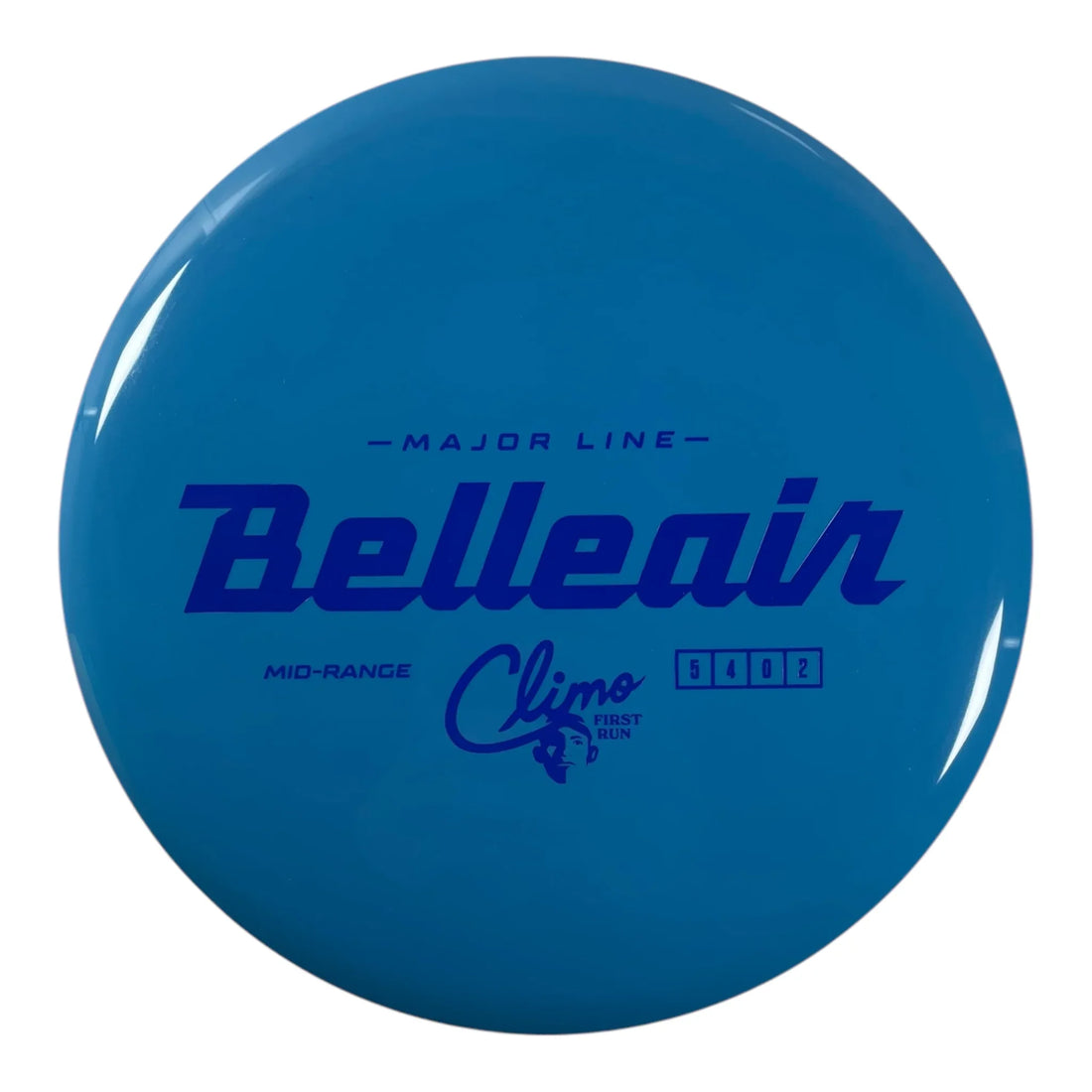 Climo Disc Golf Belleair | Major Line | Blue/Blue 177g (First Run) Disc Golf