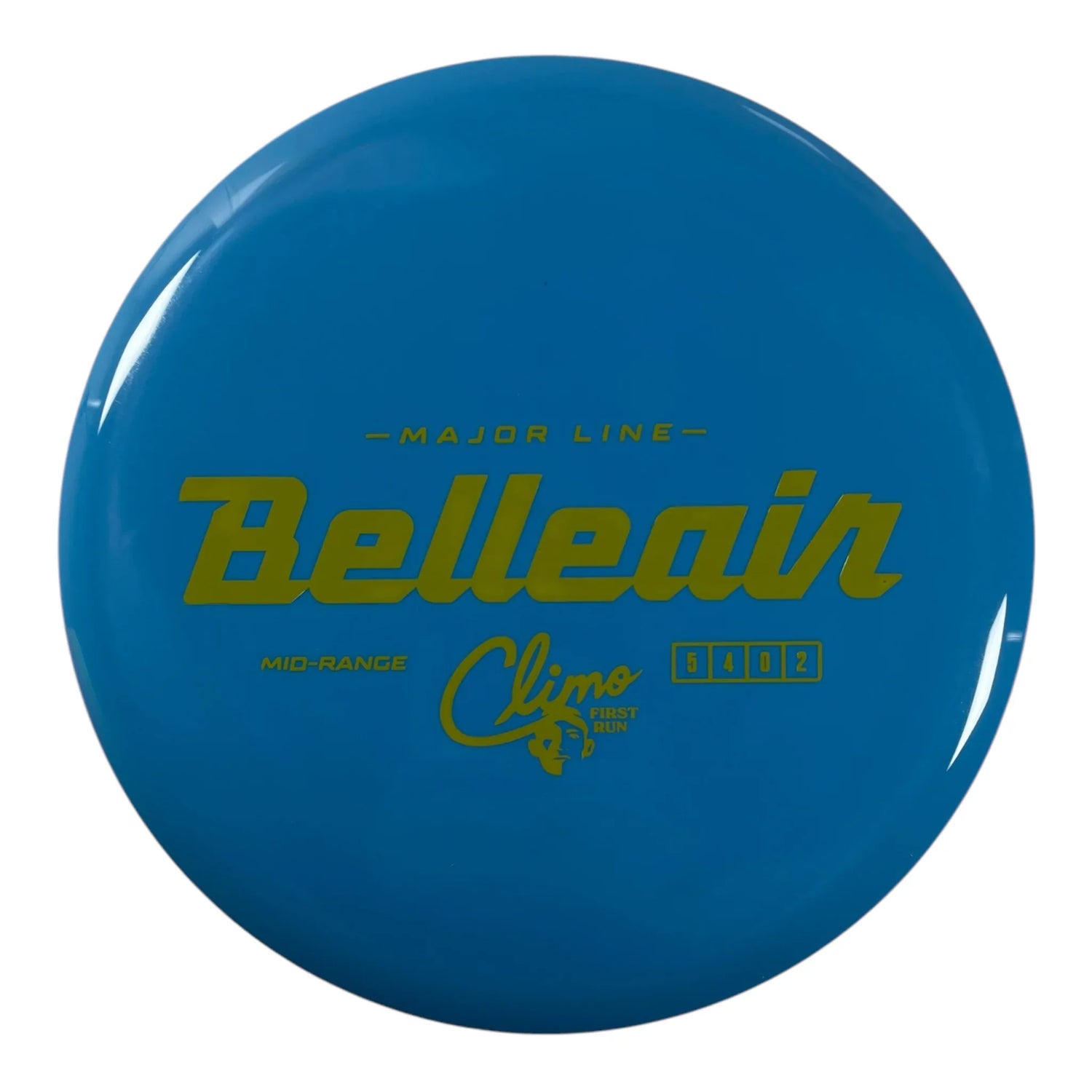 Climo Disc Golf Belleair | Major Line | Blue/Yellow 173g (First Run) Disc Golf