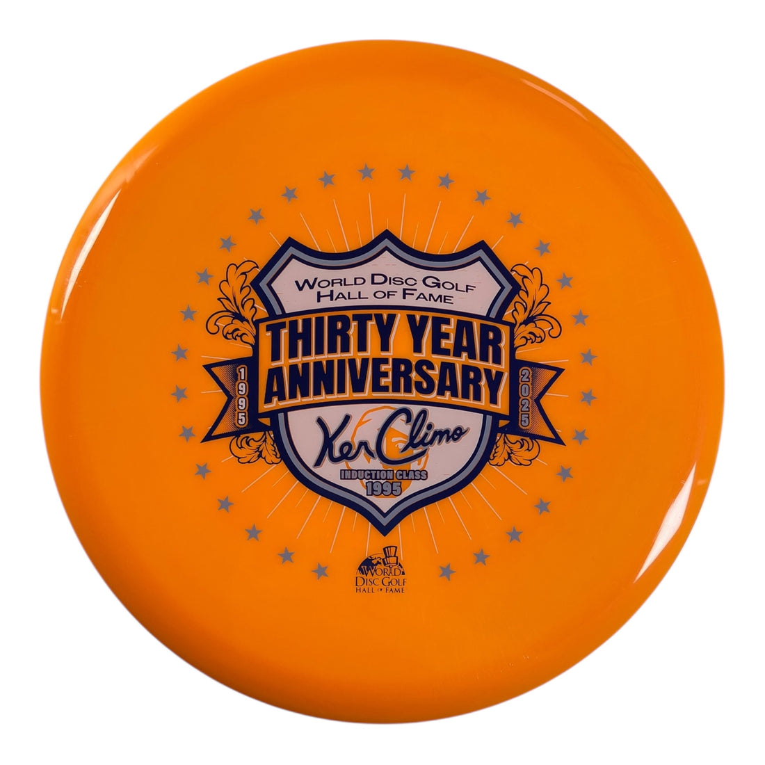 Climo Disc Golf Belleair | Major Line | Orange/Blue 178g (30 Year HOF) Disc Golf
