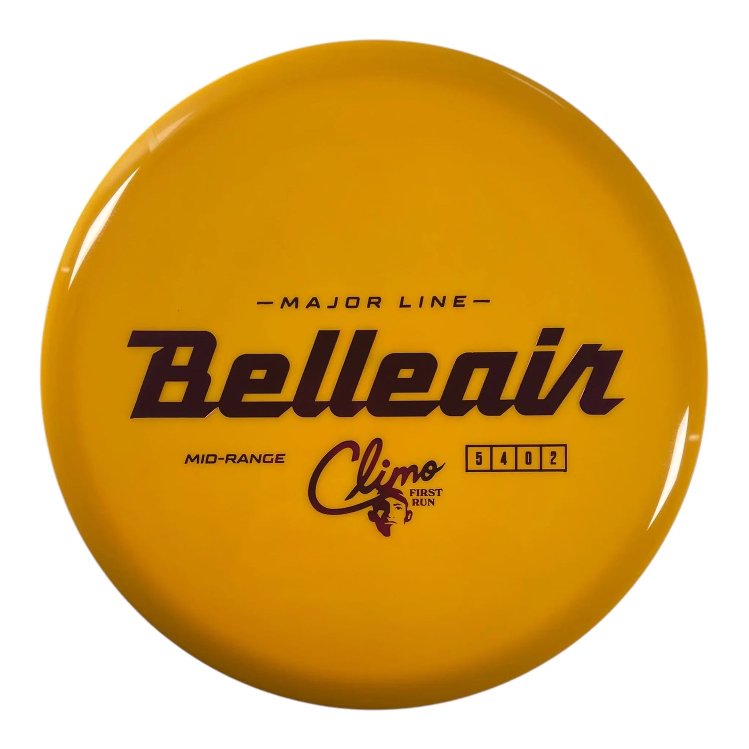 Climo Disc Golf Belleair | Major Line | Orange/Pink 178g (First Run) Disc Golf