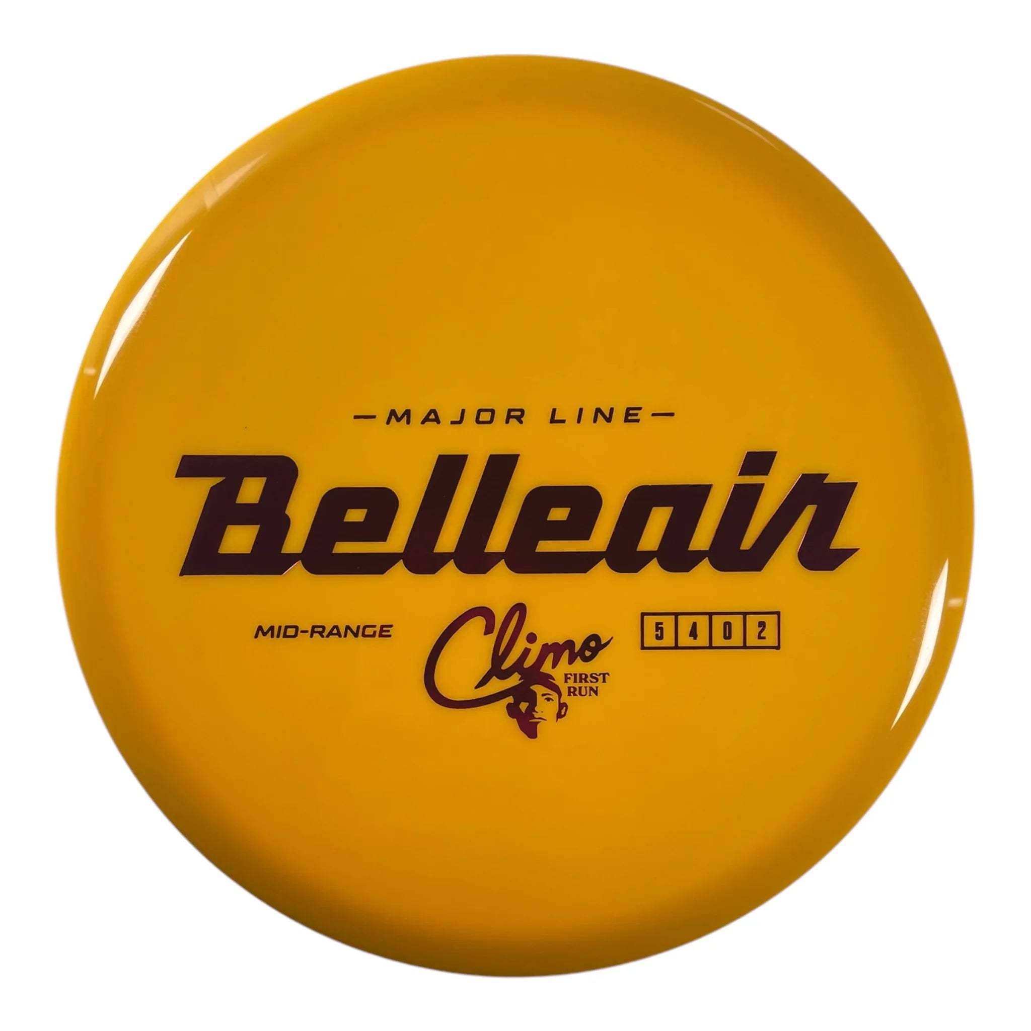 Climo Disc Golf Belleair | Major Line | Orange/Pink 178g (First Run) Disc Golf