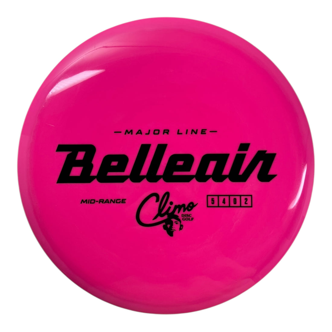 Climo Disc Golf Belleair | Major Line | Pink/Black 170g (First Run) Disc Golf