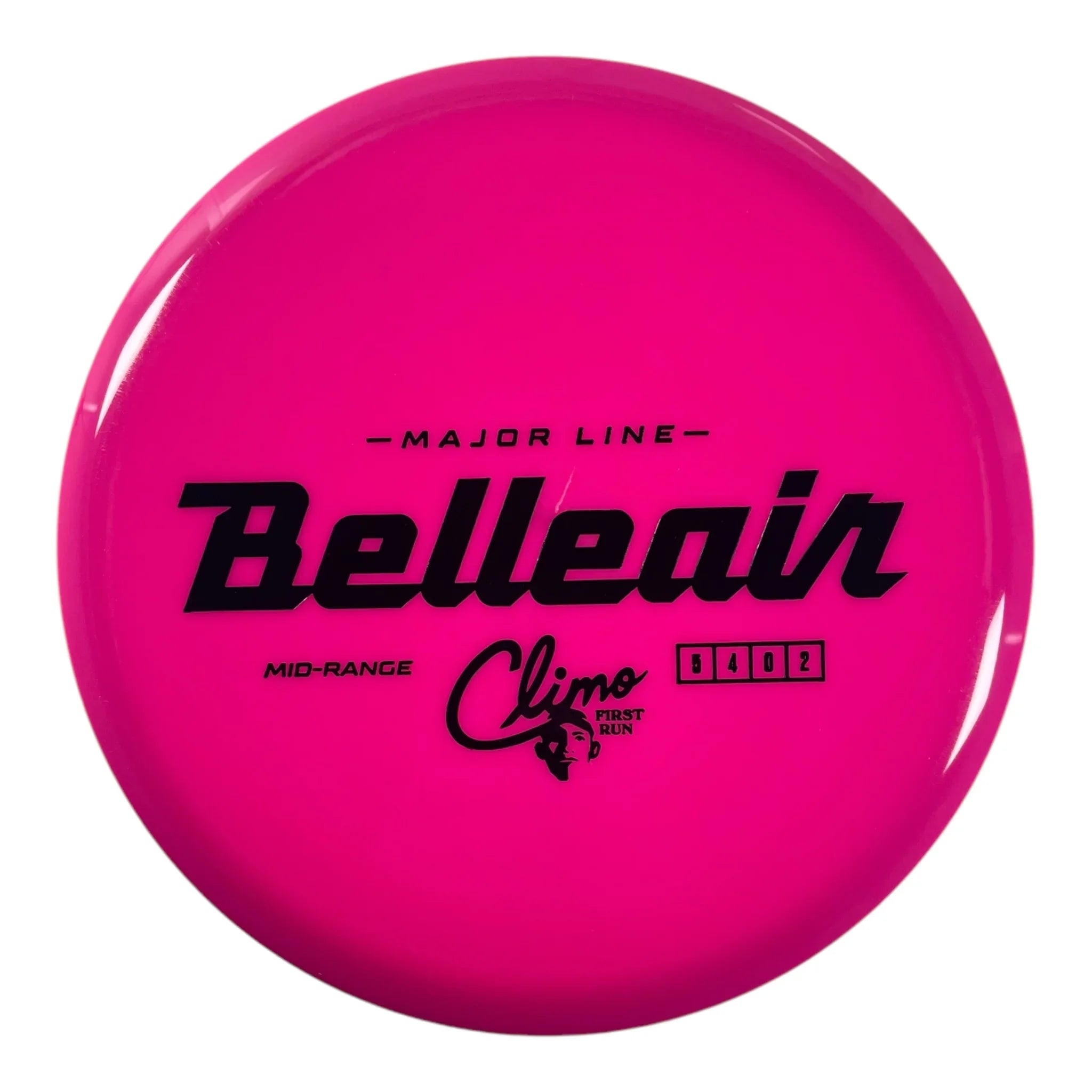 Climo Disc Golf Belleair | Major Line | Pink/Black 171-178g (First Run) Disc Golf