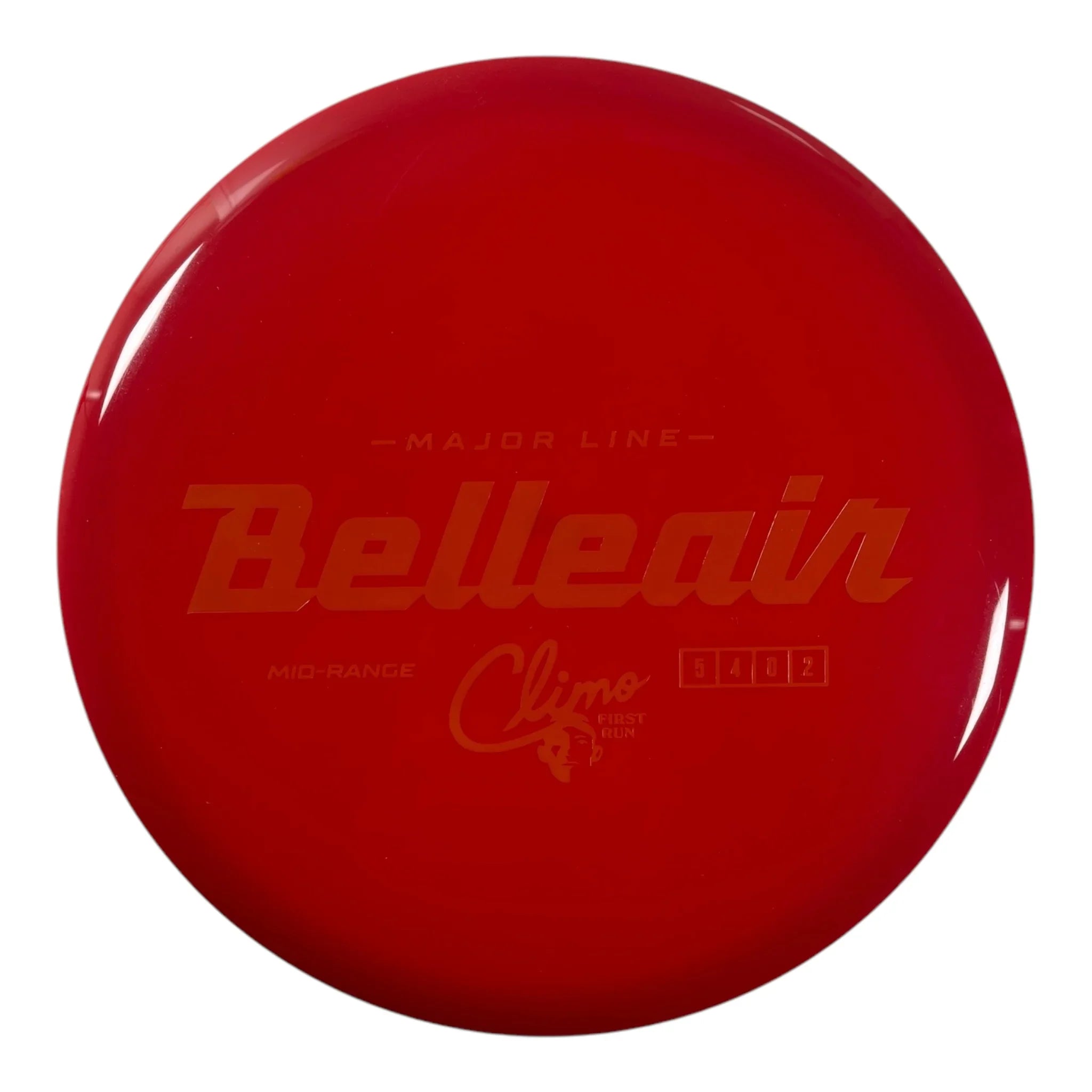 Climo Disc Golf Belleair | Major Line | Red/Orange 175g (First Run) Disc Golf