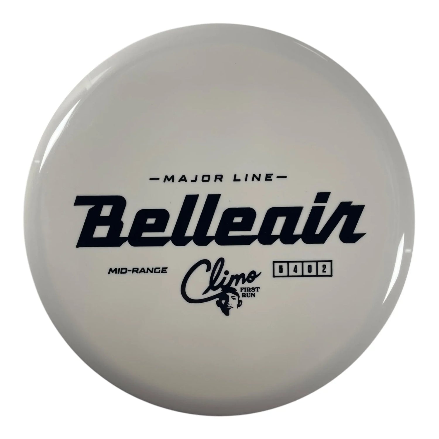 Climo Disc Golf Belleair | Major Line | White/Black 177g (First Run) Disc Golf