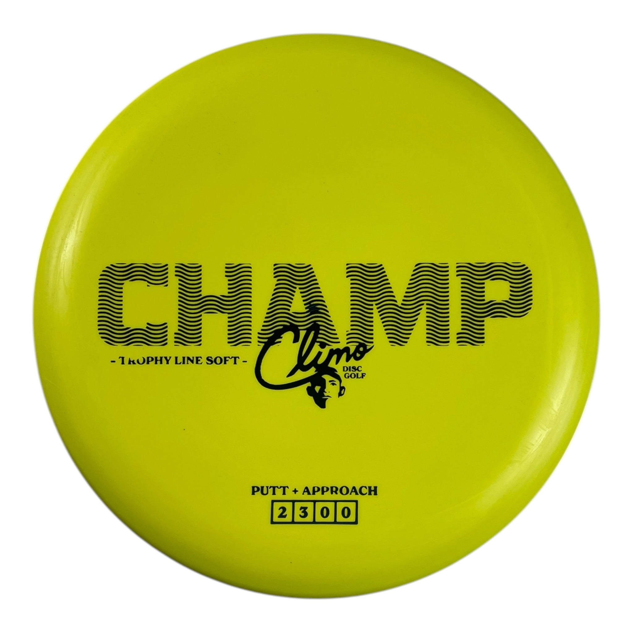 Climo Disc Golf Champ | Soft Trophy Line | Yellow/Blue 174g Disc Golf