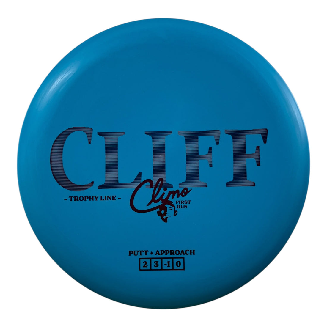 Climo Disc Golf Cliff | Trophy Line | Blue/Red 171g Disc Golf