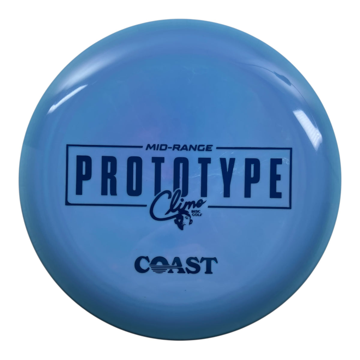 Climo Disc Golf Coast | Signature Line | Blue/Blue 175g (Prototype) Disc Golf