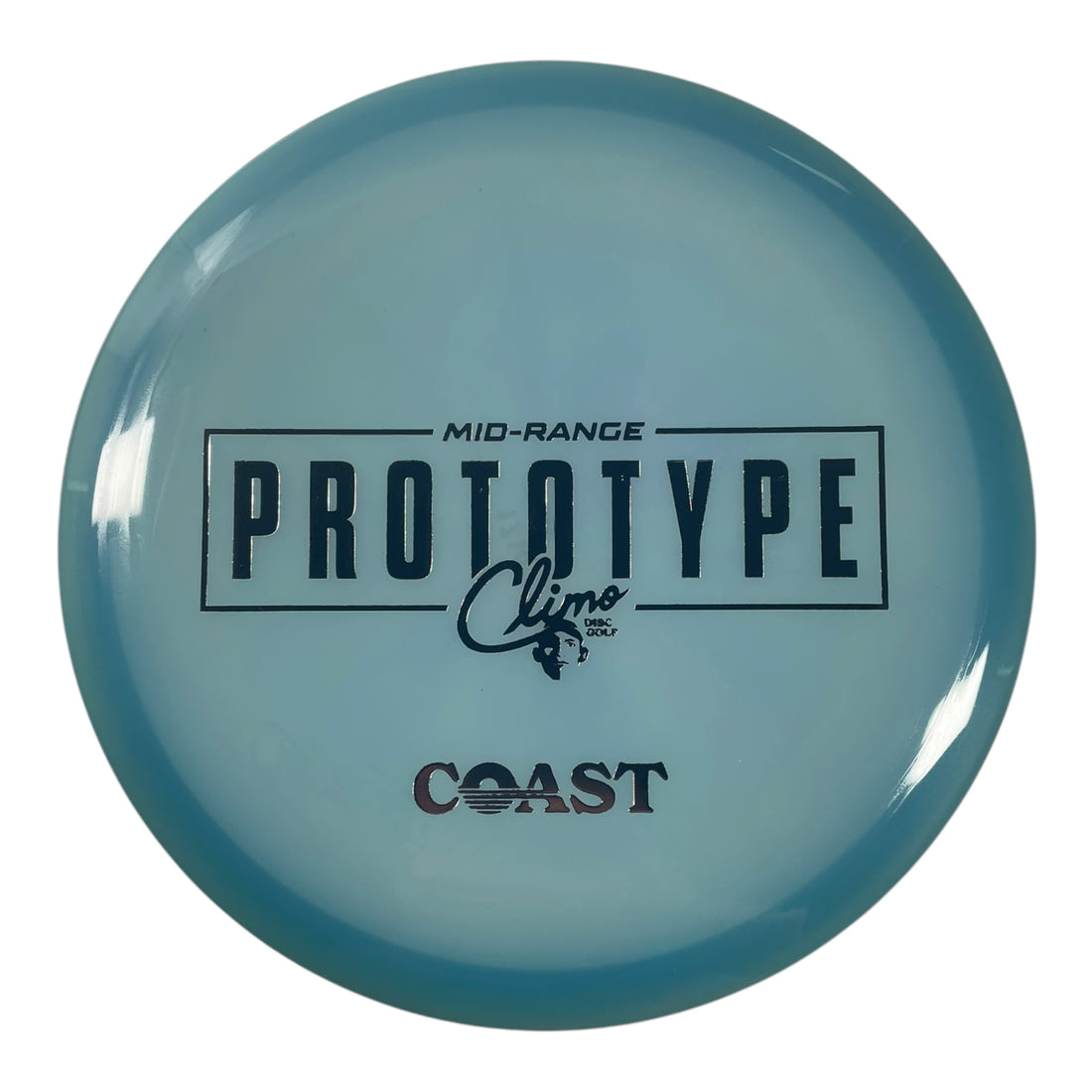 Climo Disc Golf Coast | Signature Line | Blue/Silver 171g (Prototype) Disc Golf