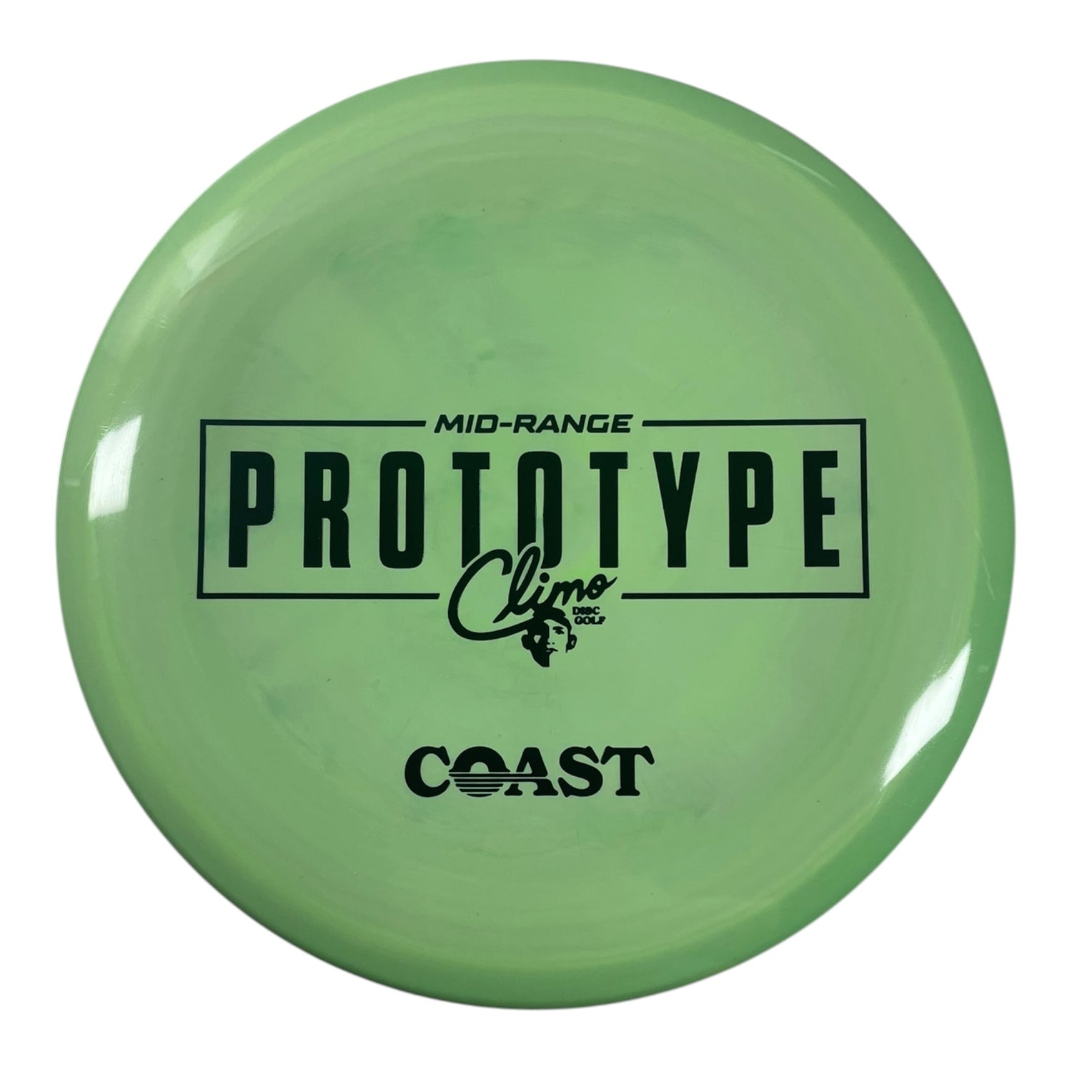 Climo Disc Golf Coast | Signature Line | Green/Black 169g (Prototype) Disc Golf