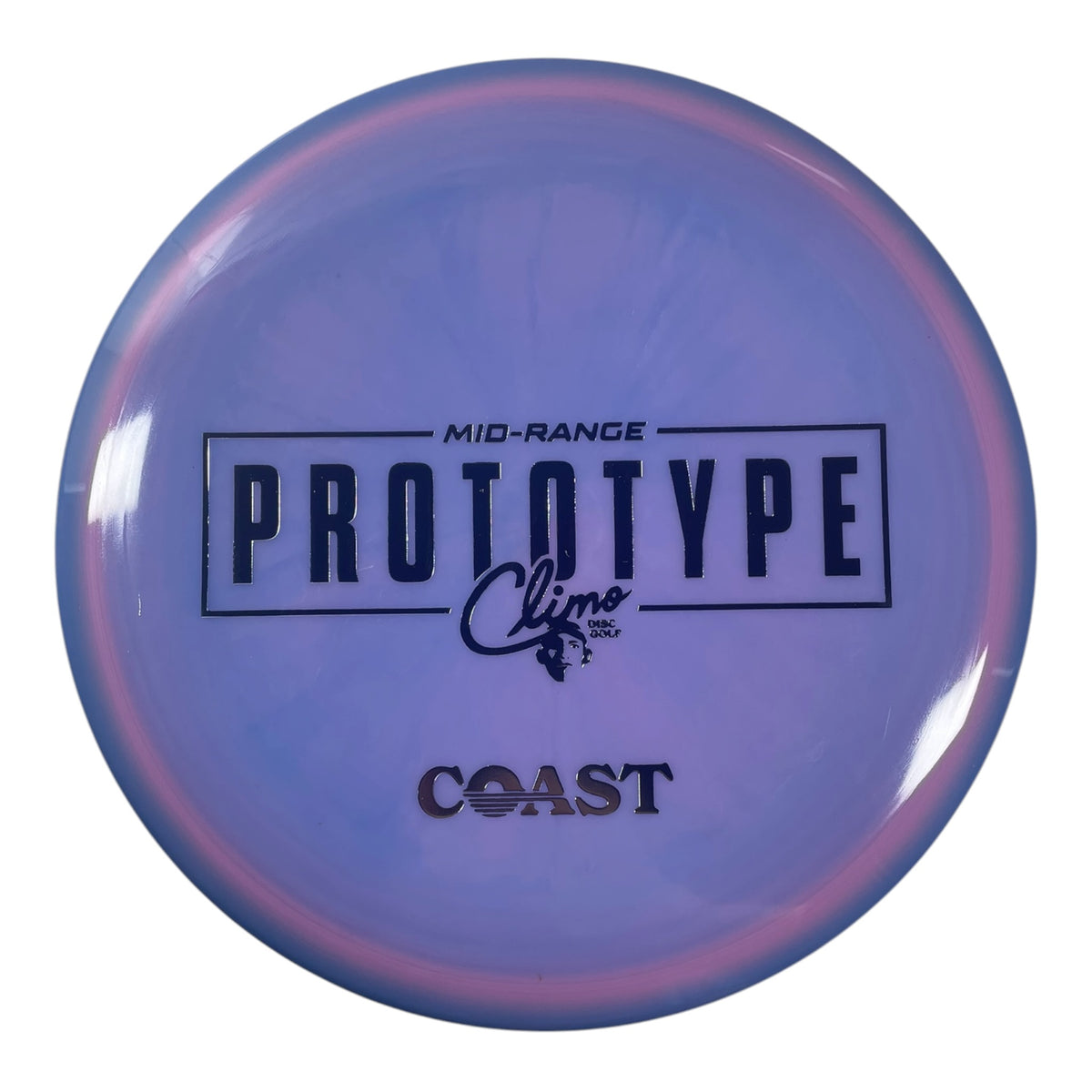 Climo Disc Golf Coast | Signature Line | Purple/Silver 171g (Prototype) Disc Golf