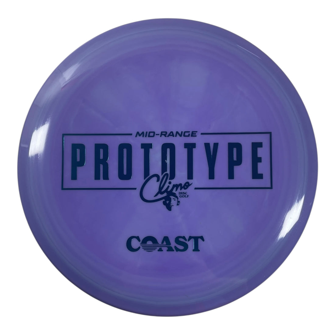 Climo Disc Golf Coast | Signature Line | Purple/Teal 177g (Prototype) Disc Golf