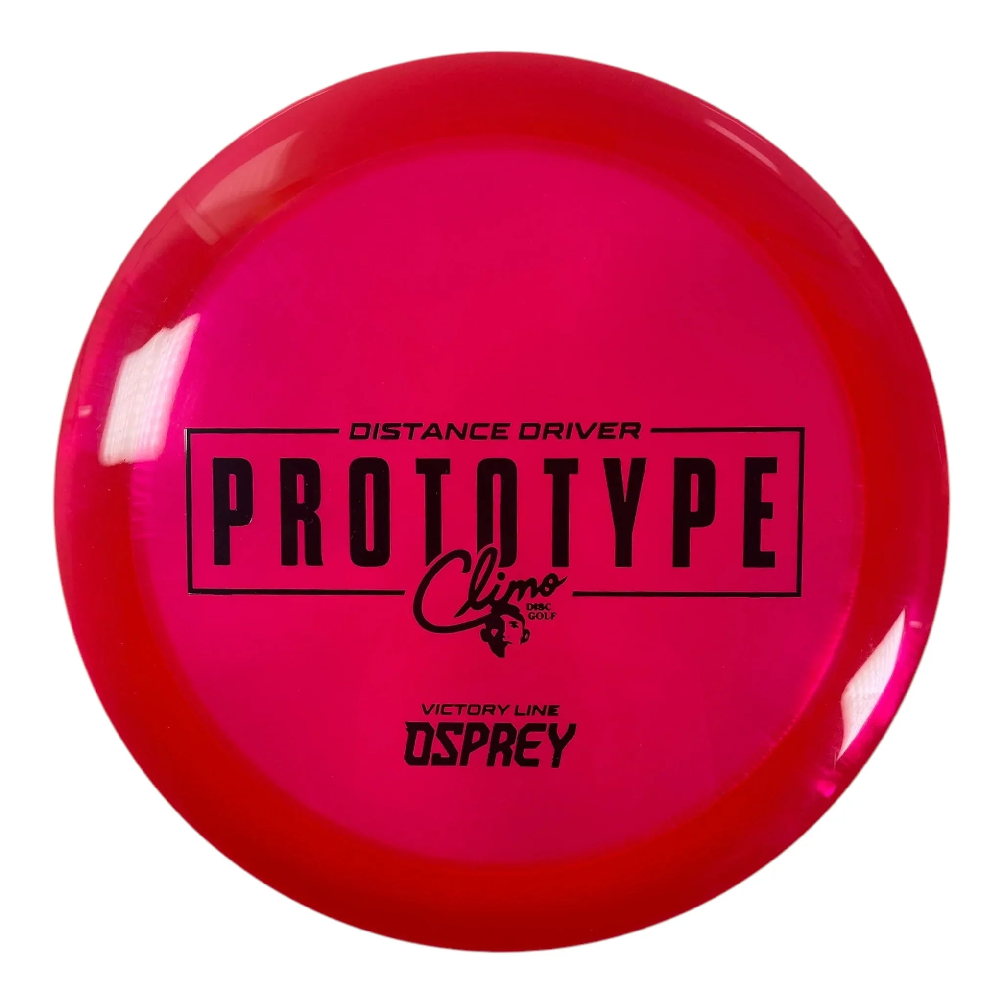Climo Disc Golf Osprey | Victory Line | Red/Black 170g (Prototype) Disc Golf