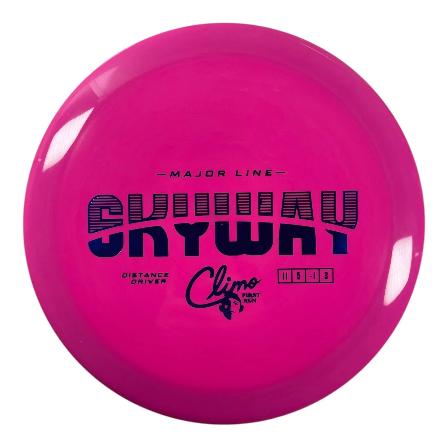 Climo Disc Golf Skyway | Major Line | Pink/Blue 168g (First Run) Disc Golf