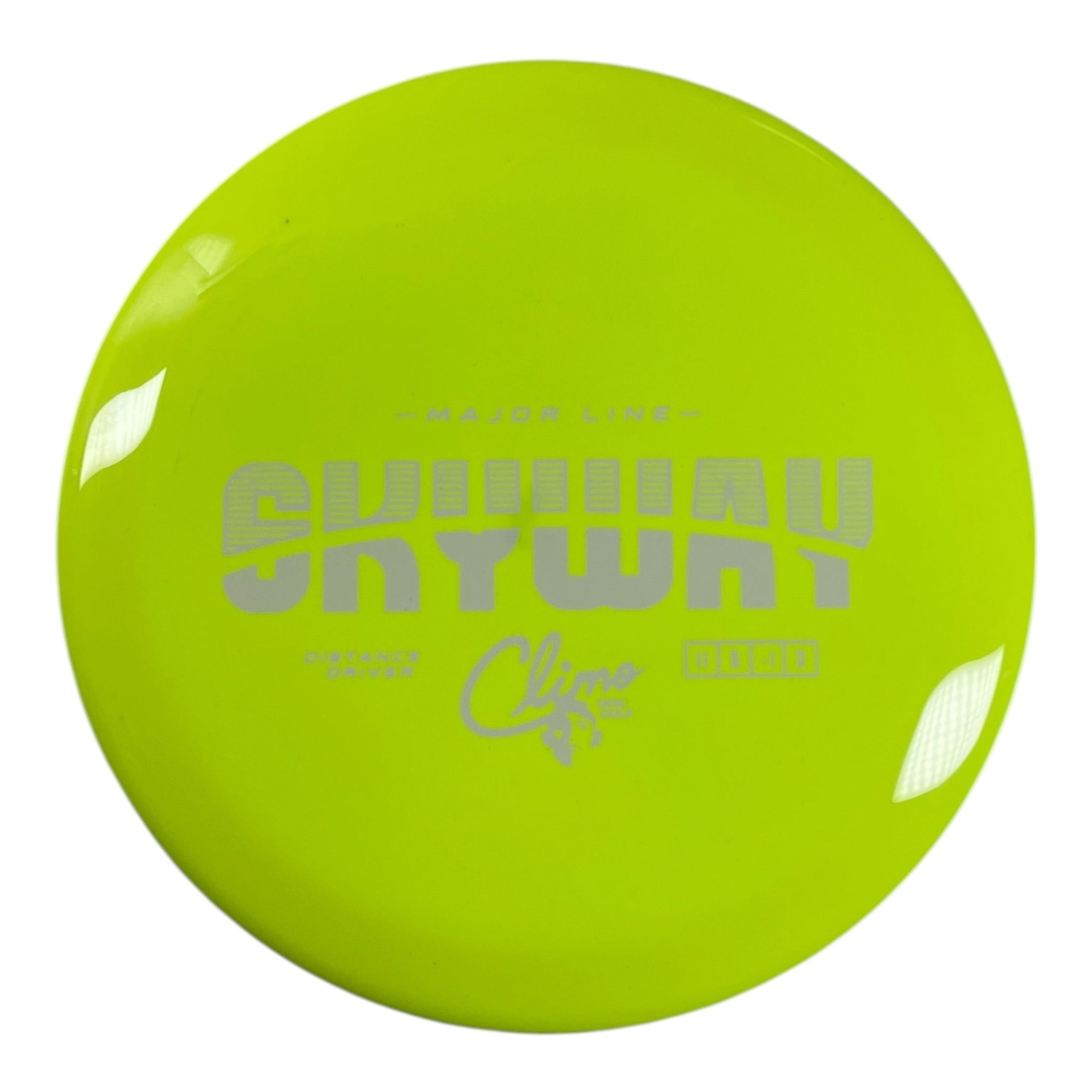Climo Disc Golf Skyway | Major Line | Yellow/White 163g Disc Golf