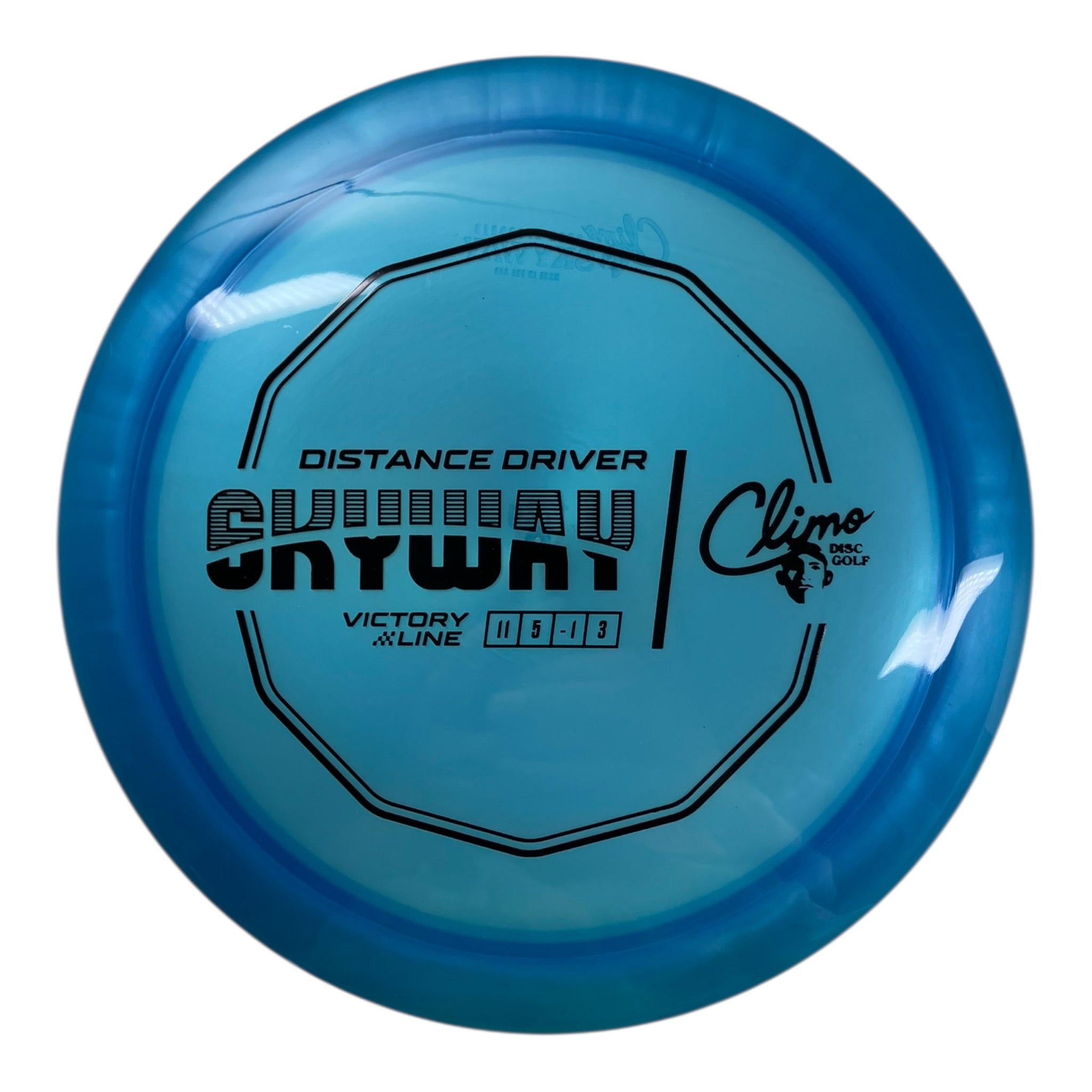 Climo Disc Golf Skyway | Victory Line | Blue/Black 172g Disc Golf