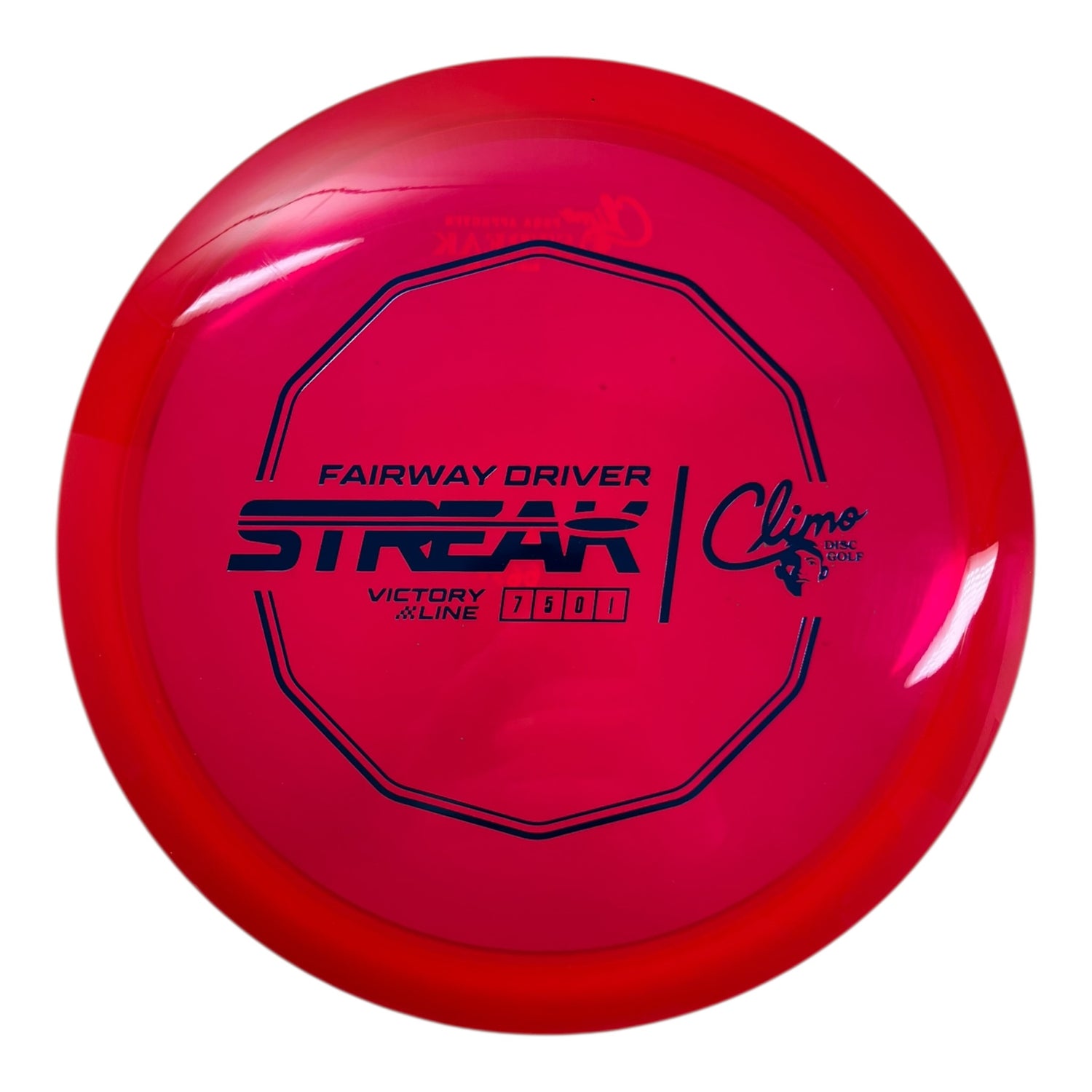 Climo Disc Golf Streak | Victory Line | Red/Blue 169g (First Run) Disc Golf