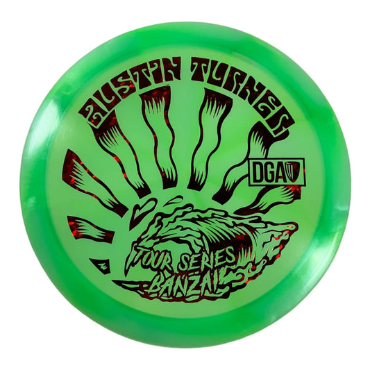 DGA Banzai | Swirl | Green/Red 172g (Austin Turner) Disc Golf