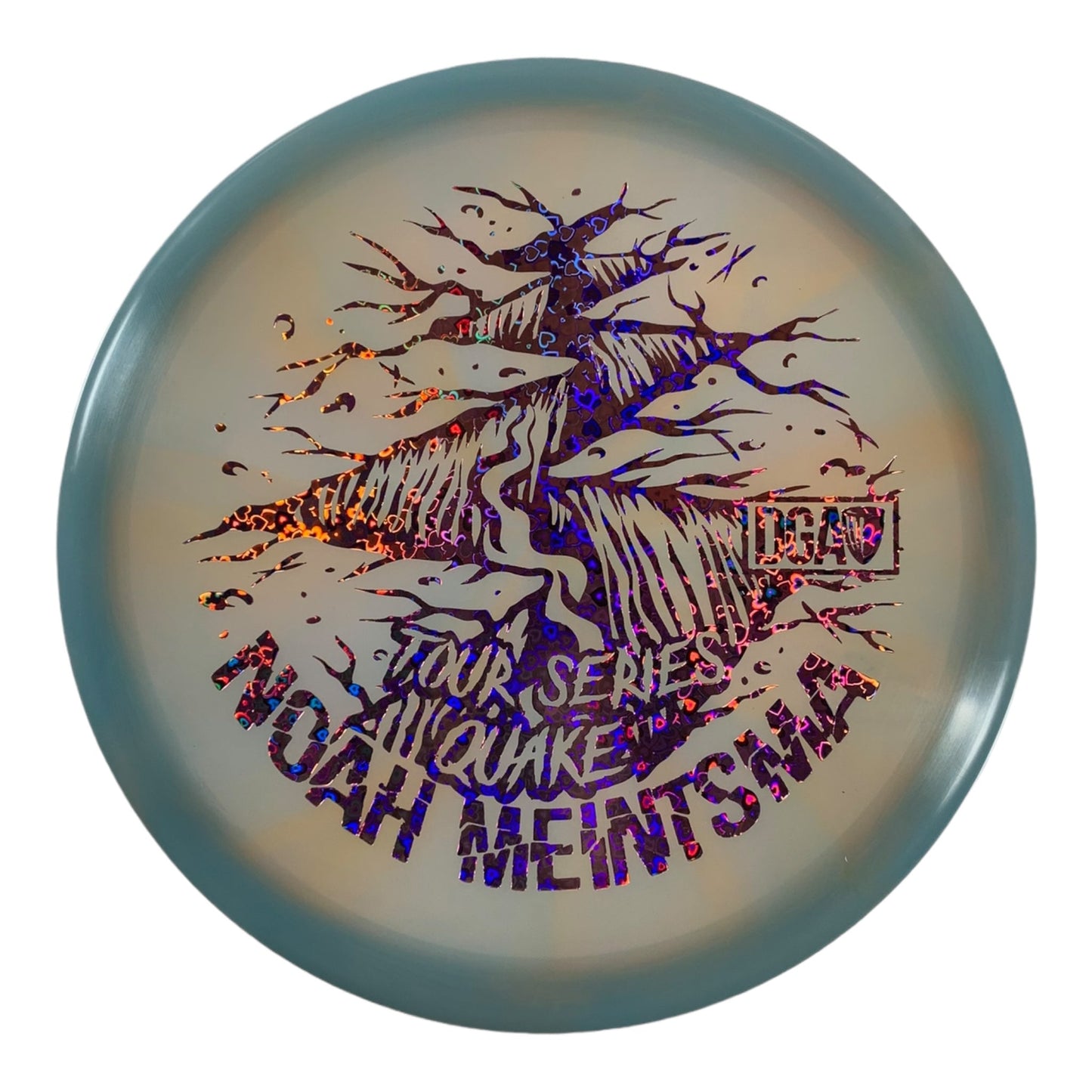 DGA Quake | Swirl | Blue/Pink 177g (Noah Meintsma) Disc Golf