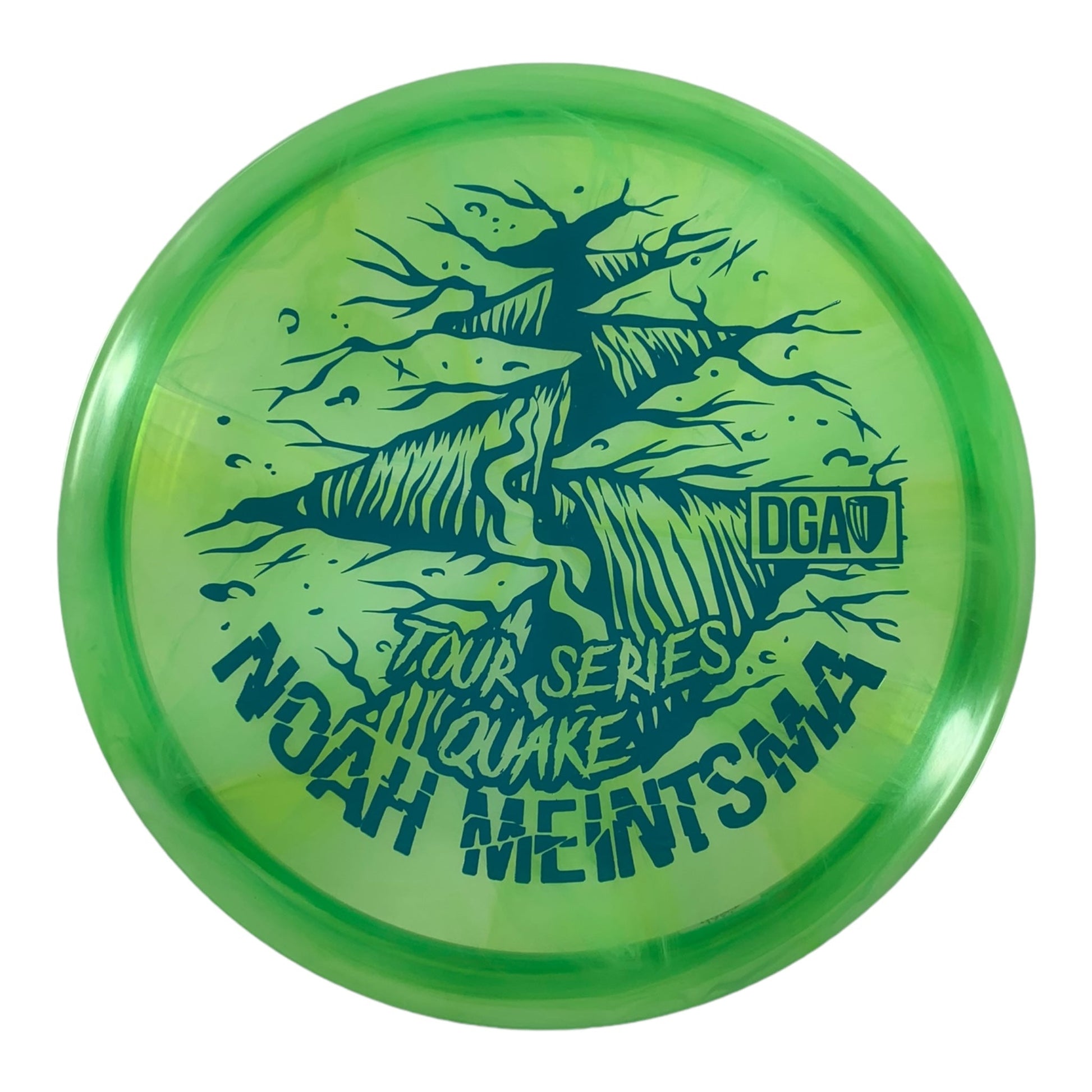 DGA Quake | Swirl | Green/Blue 177g (Noah Meintsma) Disc Golf