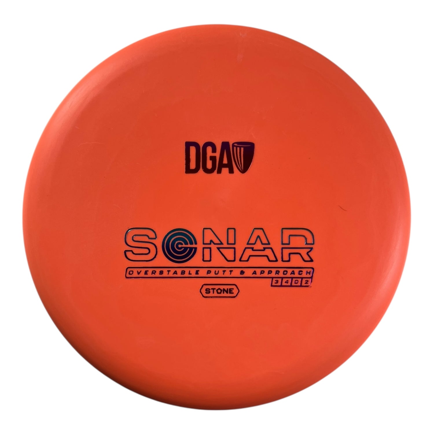 DGA Sonar | Stone | Orange/Sunset 175g Disc Golf
