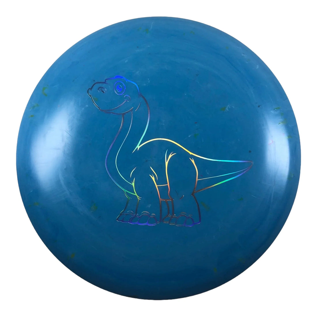 Dino Discs Brachiosaurus | Egg Shell | Blue/Silver 127g Disc Golf