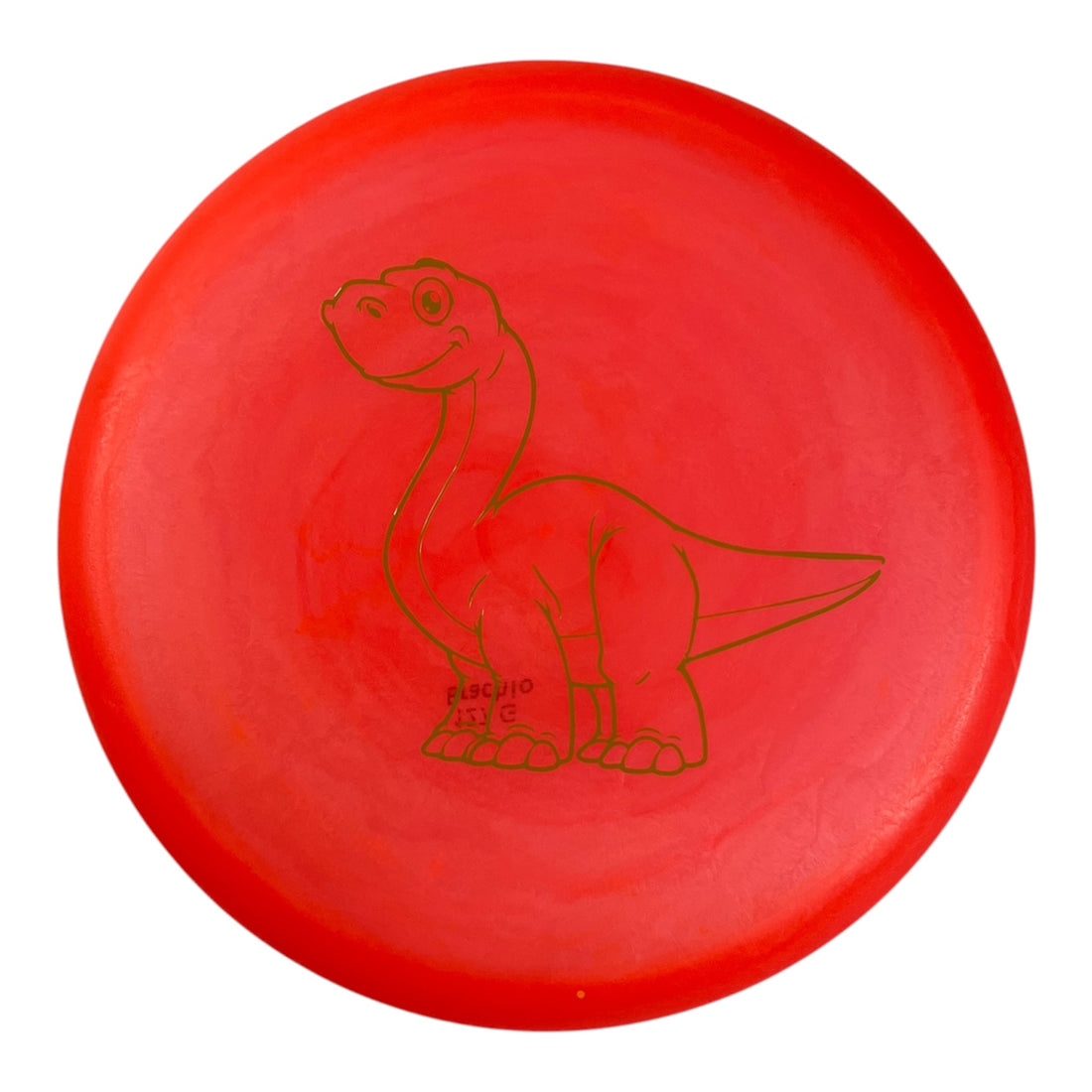 Dino Discs Brachiosaurus | Egg Shell | Red/Green 127g Disc Golf