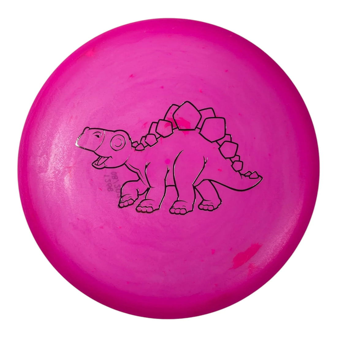 Dino Discs Stegosaurus | Egg Shell | Pink/Gold 126g Disc Golf