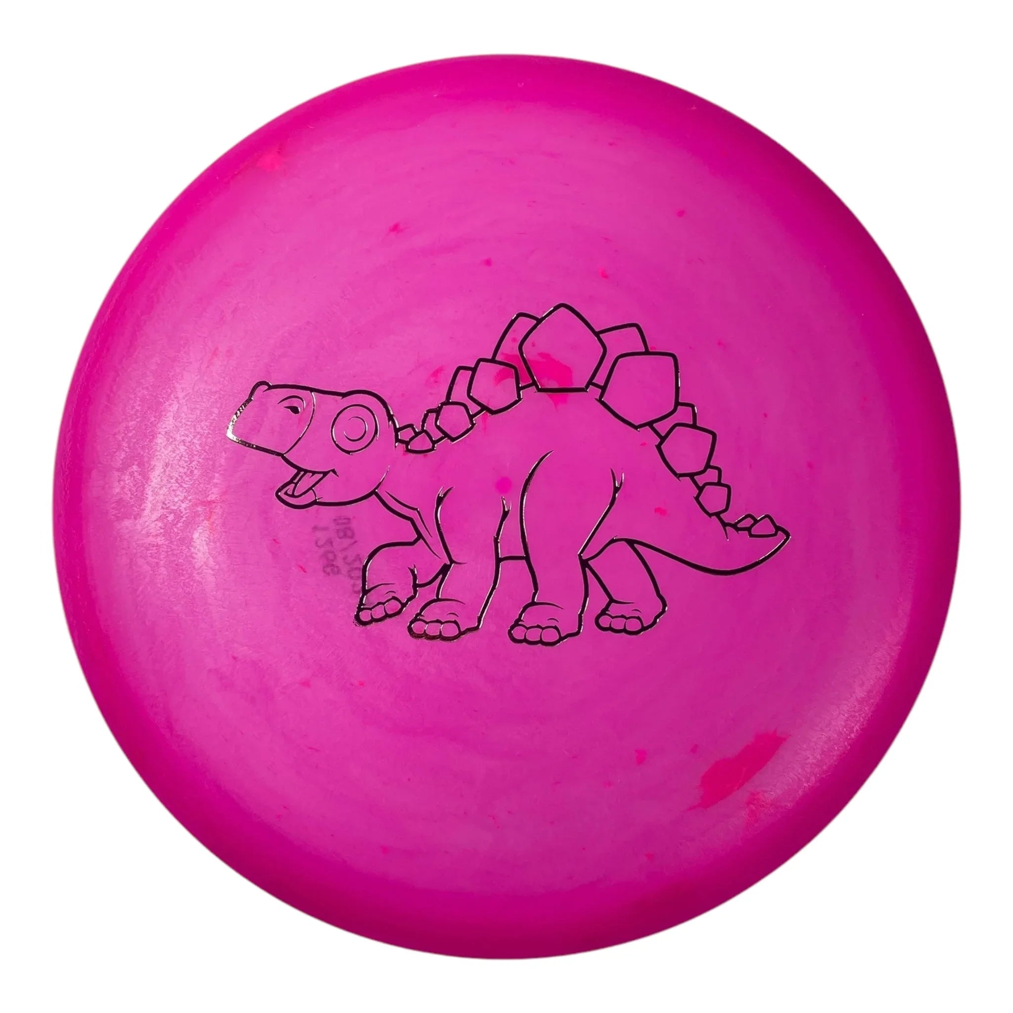 Dino Discs Stegosaurus | Egg Shell | Pink/Gold 126g Disc Golf