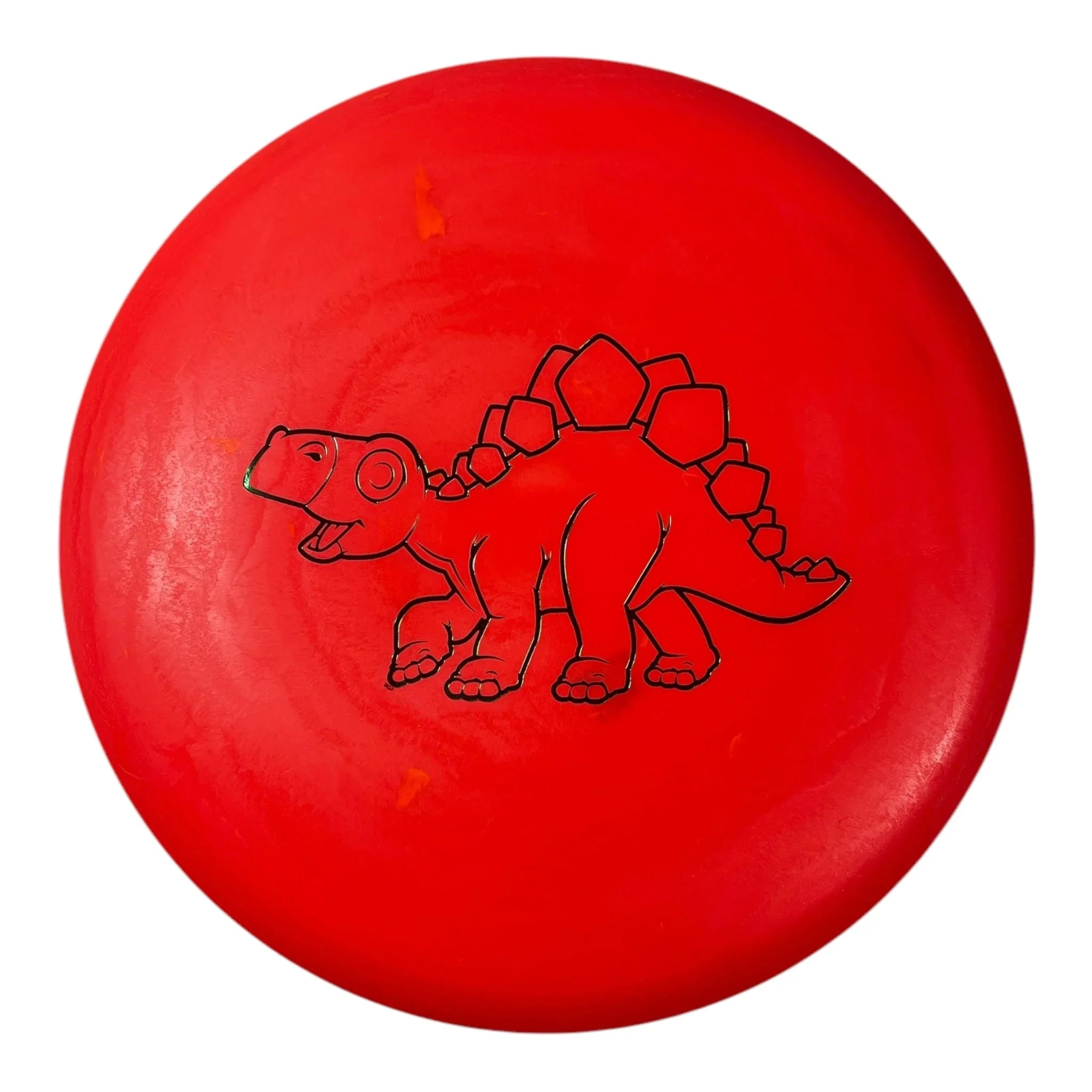 Dino Discs Stegosaurus | Egg Shell | Red/Green 126g Disc Golf