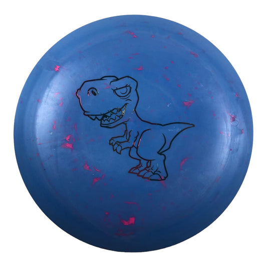 Dino Discs Tyrannosaurus Rex | Egg Shell | Blue/Rasta 124g Disc Golf