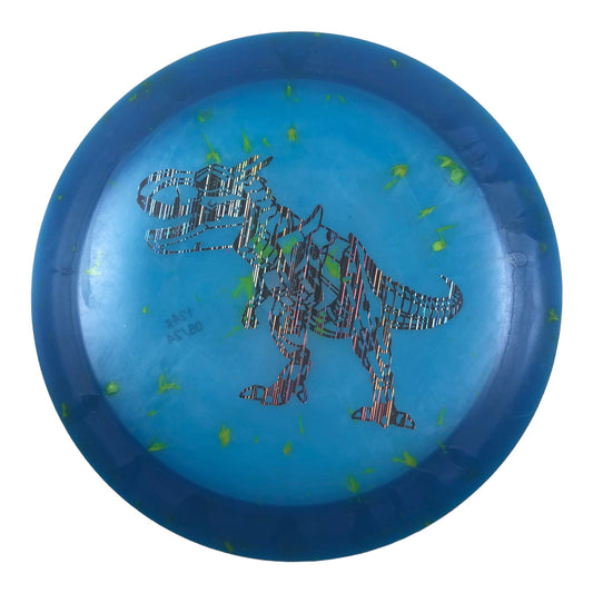 Dino Discs Tyrannosaurus Rex | Egg Shell | Blue/Silver 124g Disc Golf