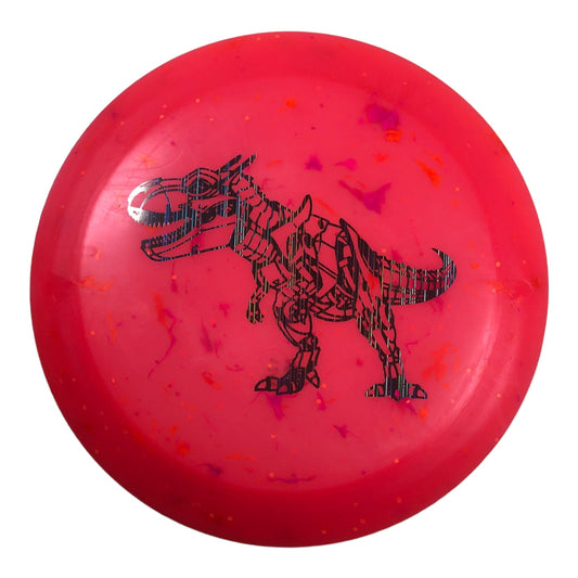 Dino Discs Tyrannosaurus Rex | Egg Shell | Red/Silver 124g Disc Golf