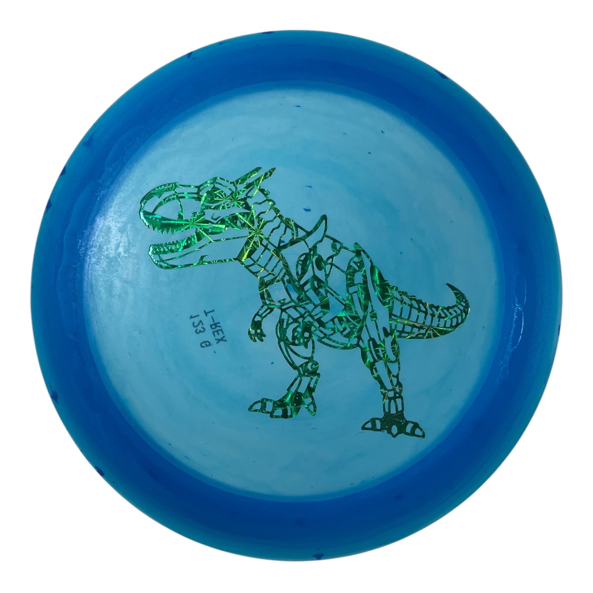 Dino Discs Tyrannosaurus Rex | Egg Shell | Blue/Green 123g Disc Golf