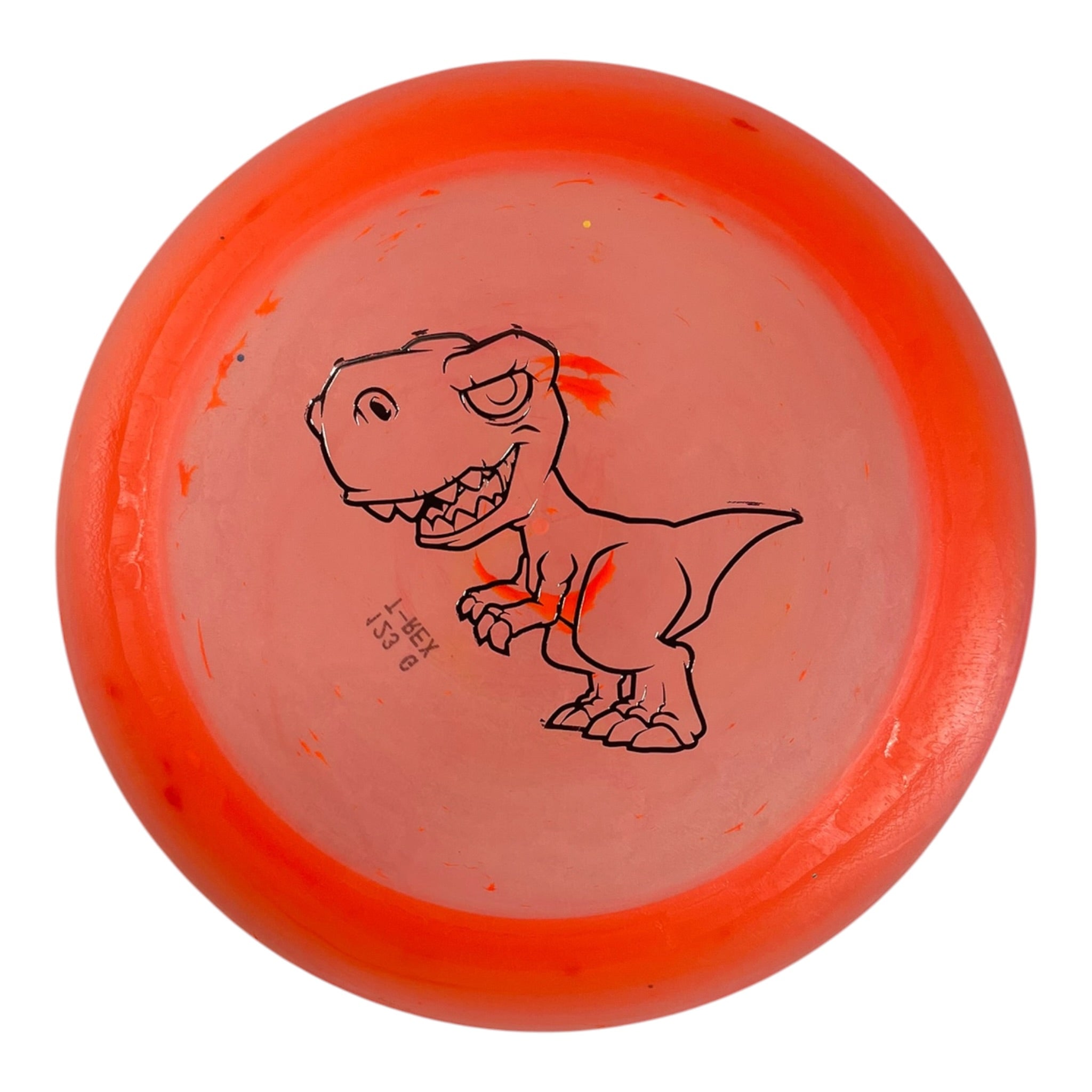 Dino Discs Tyrannosaurus Rex | Egg Shell | Orange/Silver 123g Disc Golf