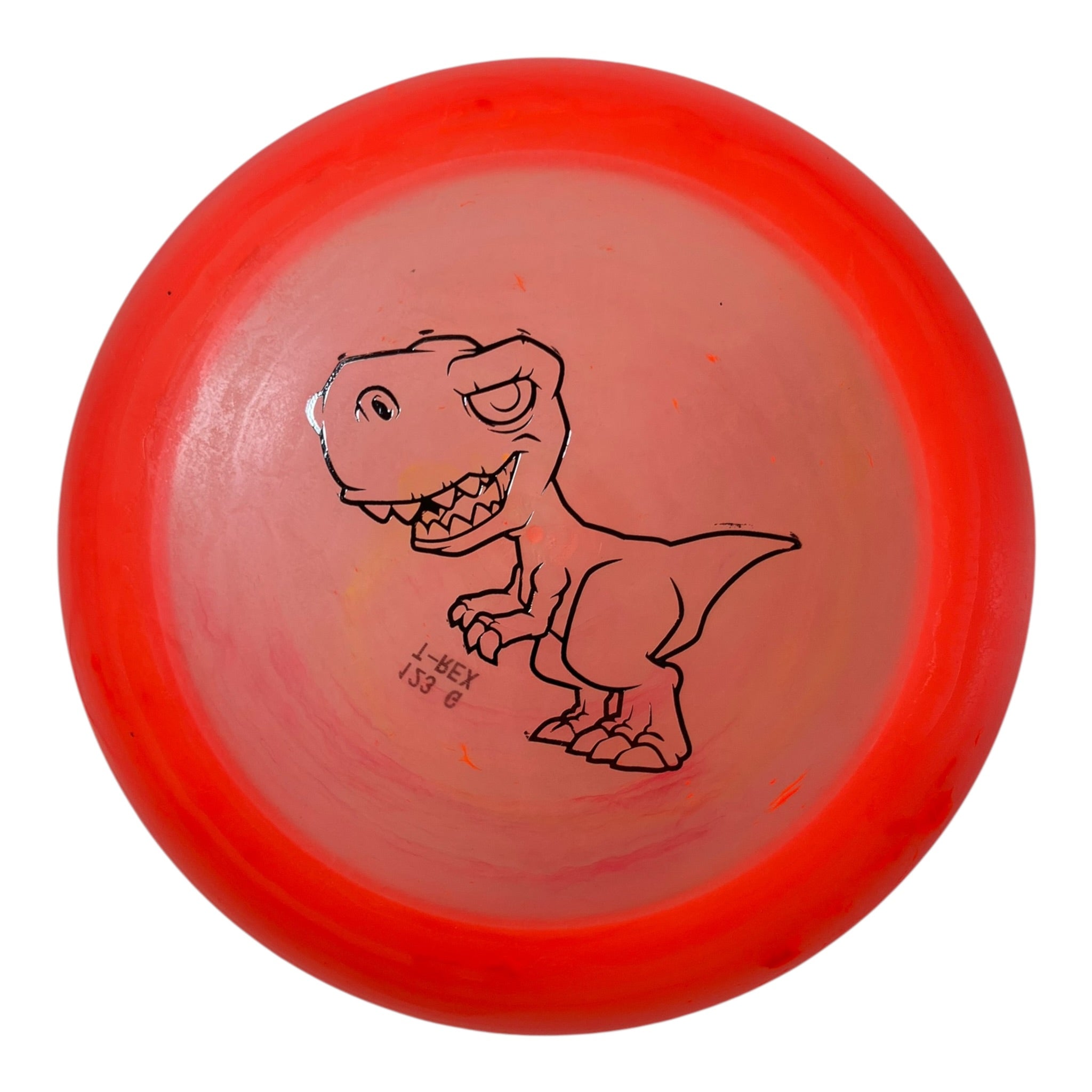 Dino Discs Tyrannosaurus Rex | Egg Shell | Orange/Silver 123g Disc Golf
