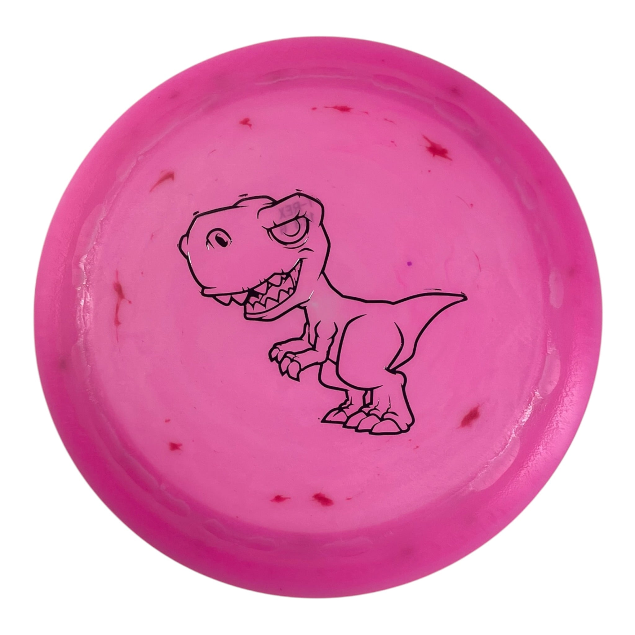 Dino Discs Tyrannosaurus Rex | Egg Shell | Pink/Silver 123g Disc Golf