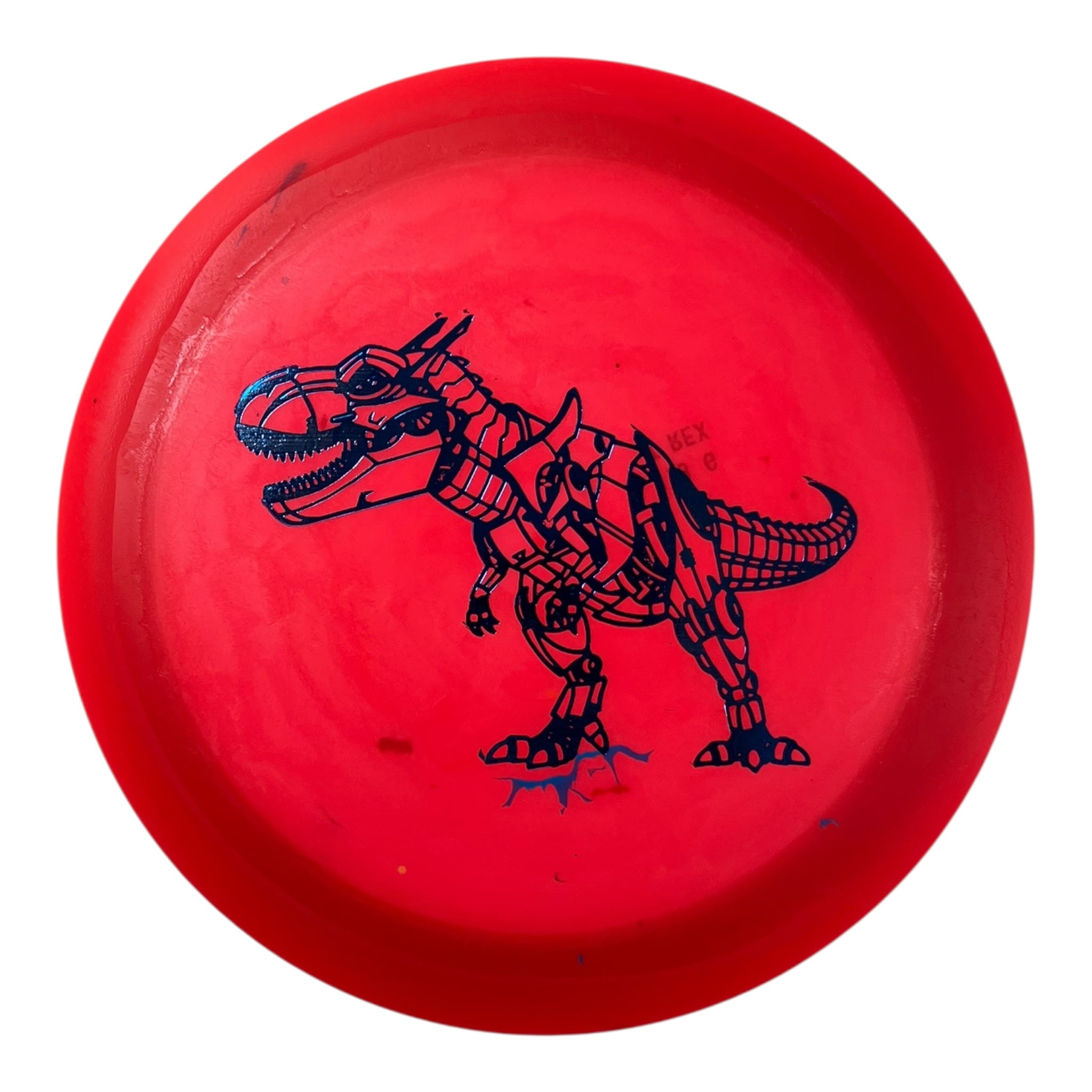 Dino Discs Tyrannosaurus Rex | Egg Shell | Red/Blue 128g Disc Golf