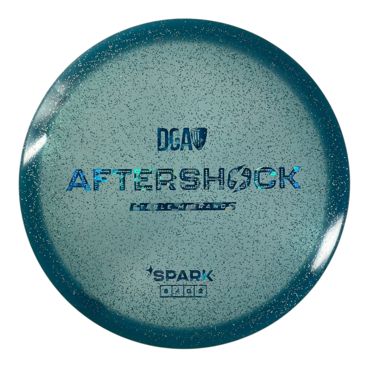 Disc Golf Association Aftershock | Spark | Blue/Blue Holo 173g Disc Golf