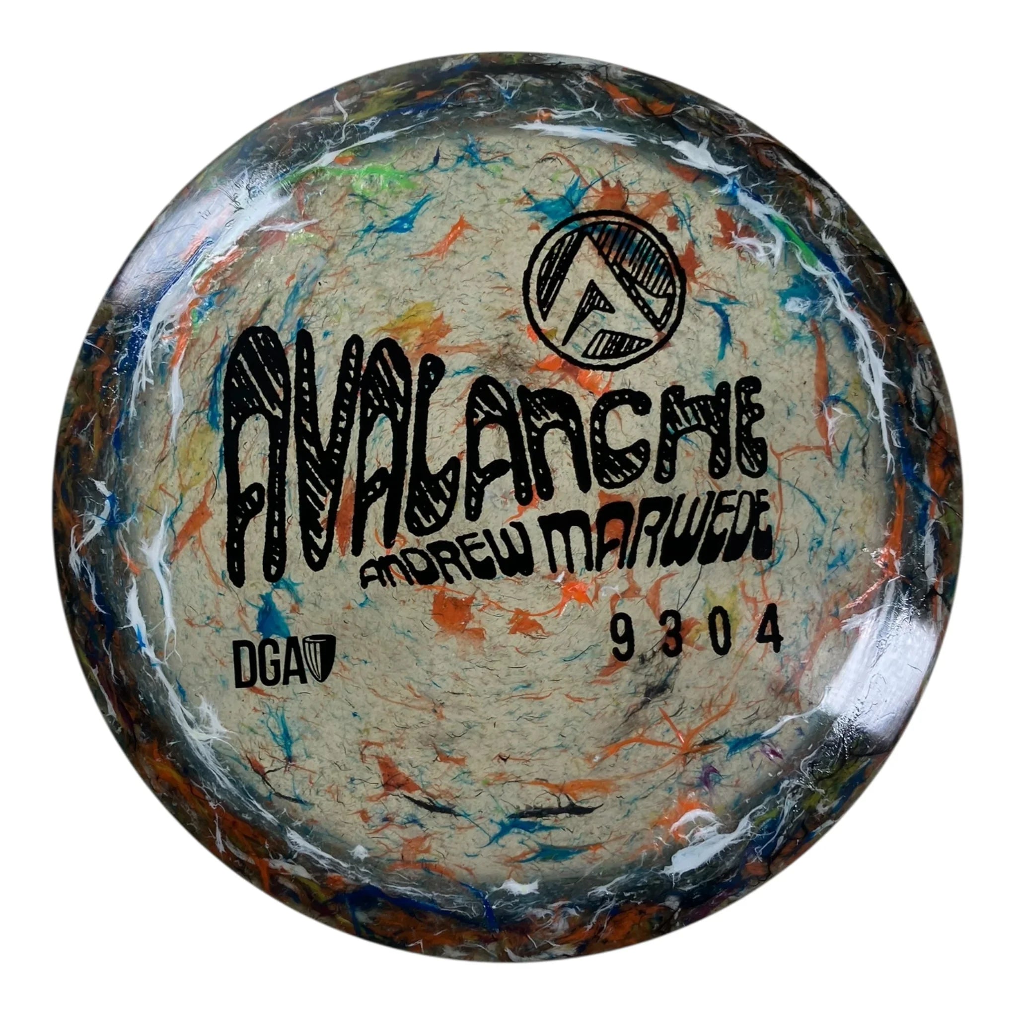 Disc Golf Association Avalanche | Granite | Grey/Black 172g (Andrew Marwede) Disc Golf