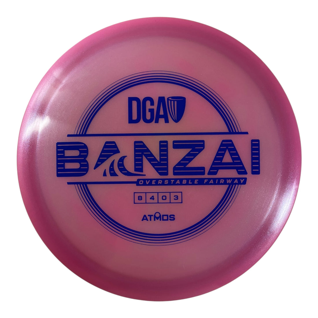 Disc Golf Association Banzai | Atmos | Pink/Blue 172g Disc Golf
