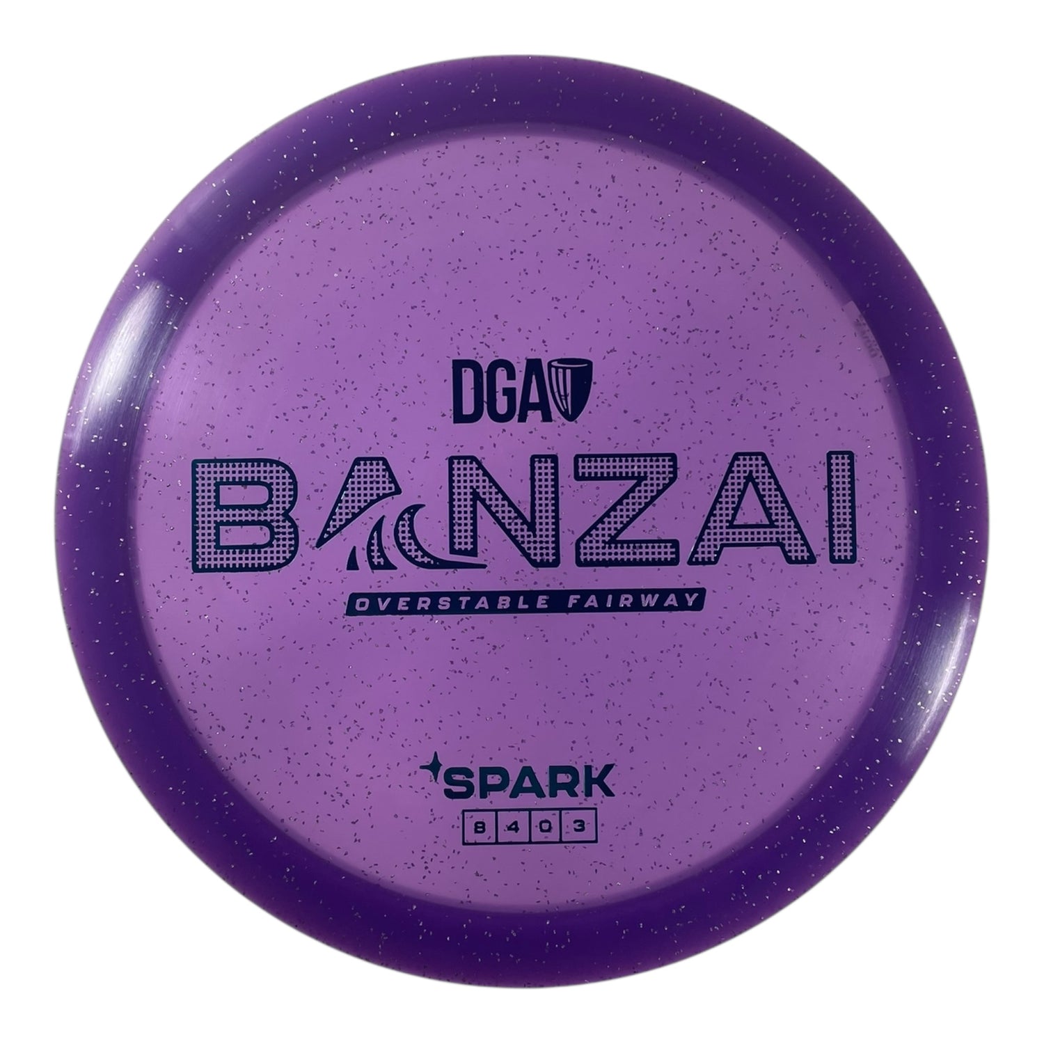 Disc Golf Association Banzai | Spark | Purple/Teal 172g Disc Golf
