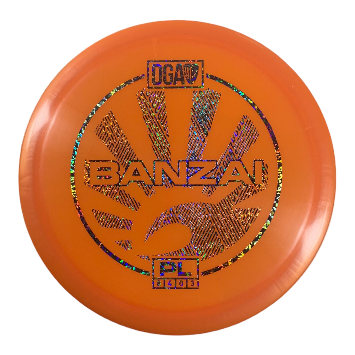 Disc Golf Association Banzai | PL | Orange/Holo 174g Disc Golf