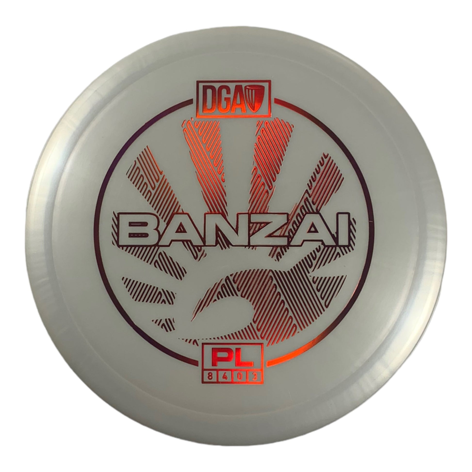 Disc Golf Association Banzai | PL | White/Red 174g Disc Golf