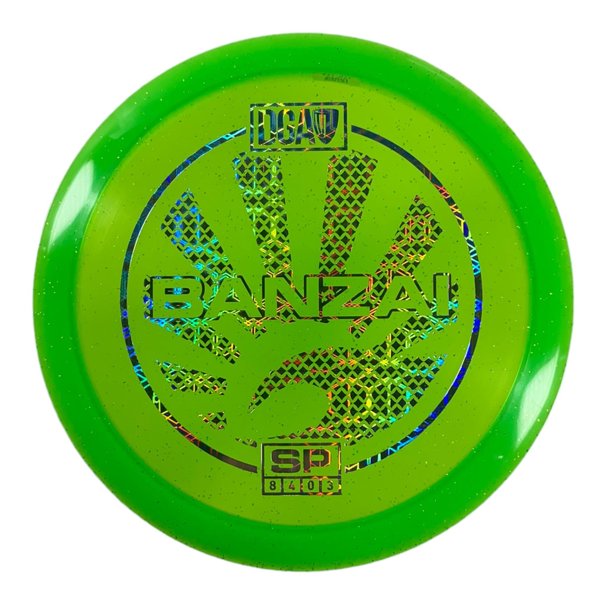 Disc Golf Association Banzai | SP | Green/Holo 172g Disc Golf