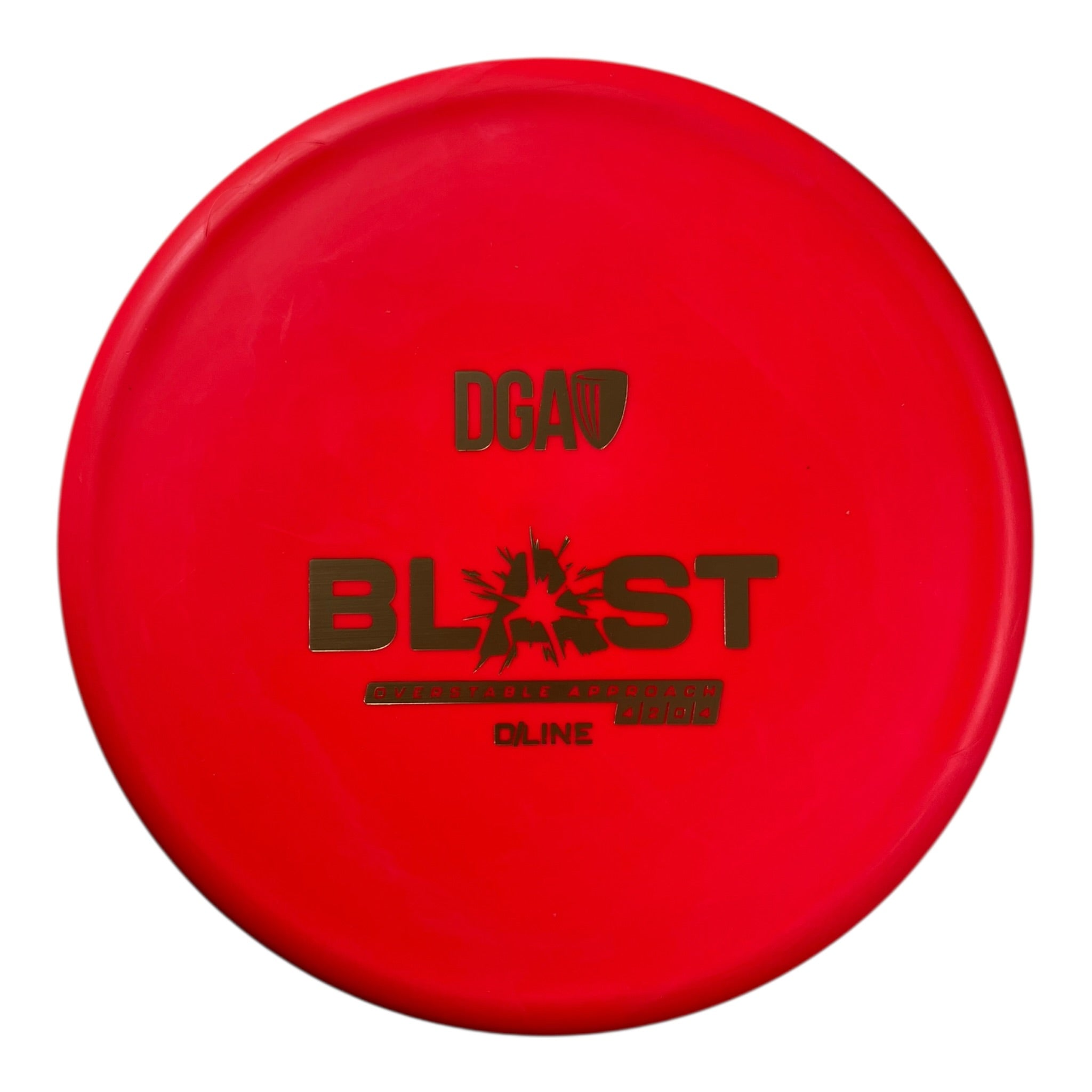 Disc Golf Association Blast | D-Line | Orange/Gold 174g Disc Golf