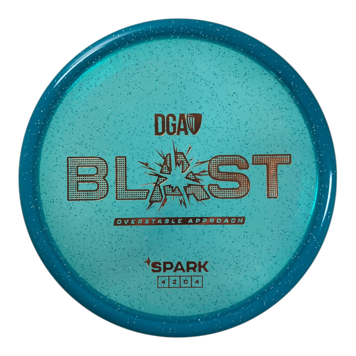 Disc Golf Association Blast | Spark | Blue/Bronze 169g Disc Golf